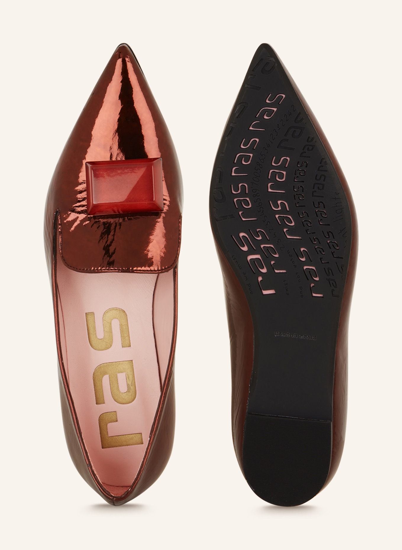 ras Ballet flats