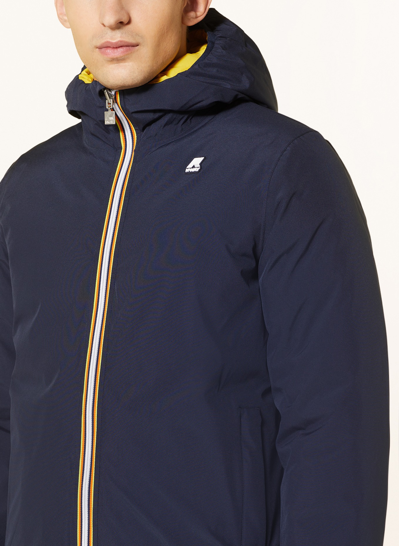 Washing kway down jacket top