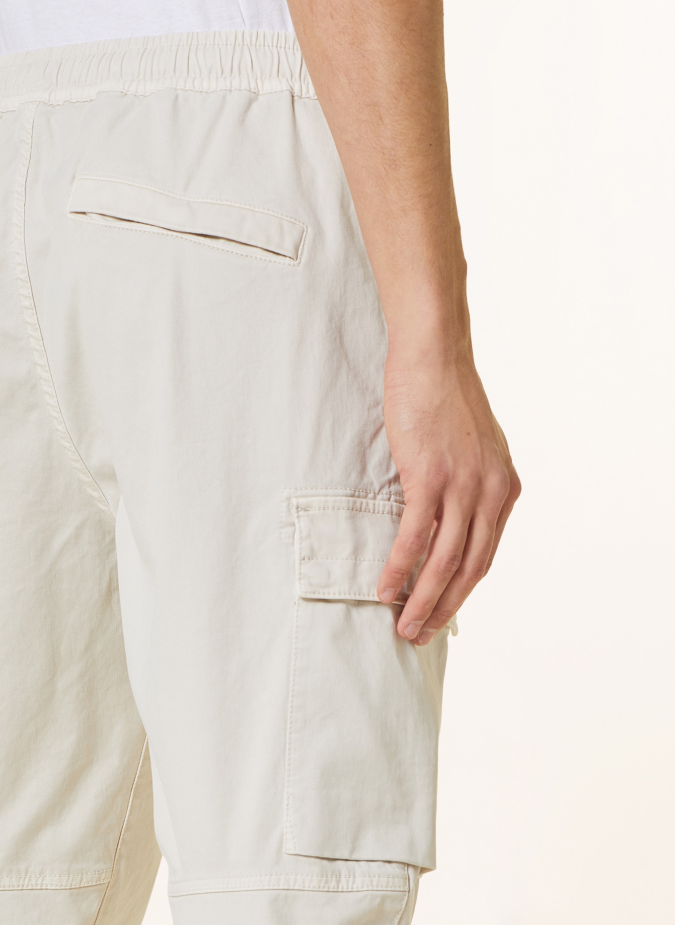 STONE ISLAND Cargo pants regular fit, Color: CREAM (Image 6)