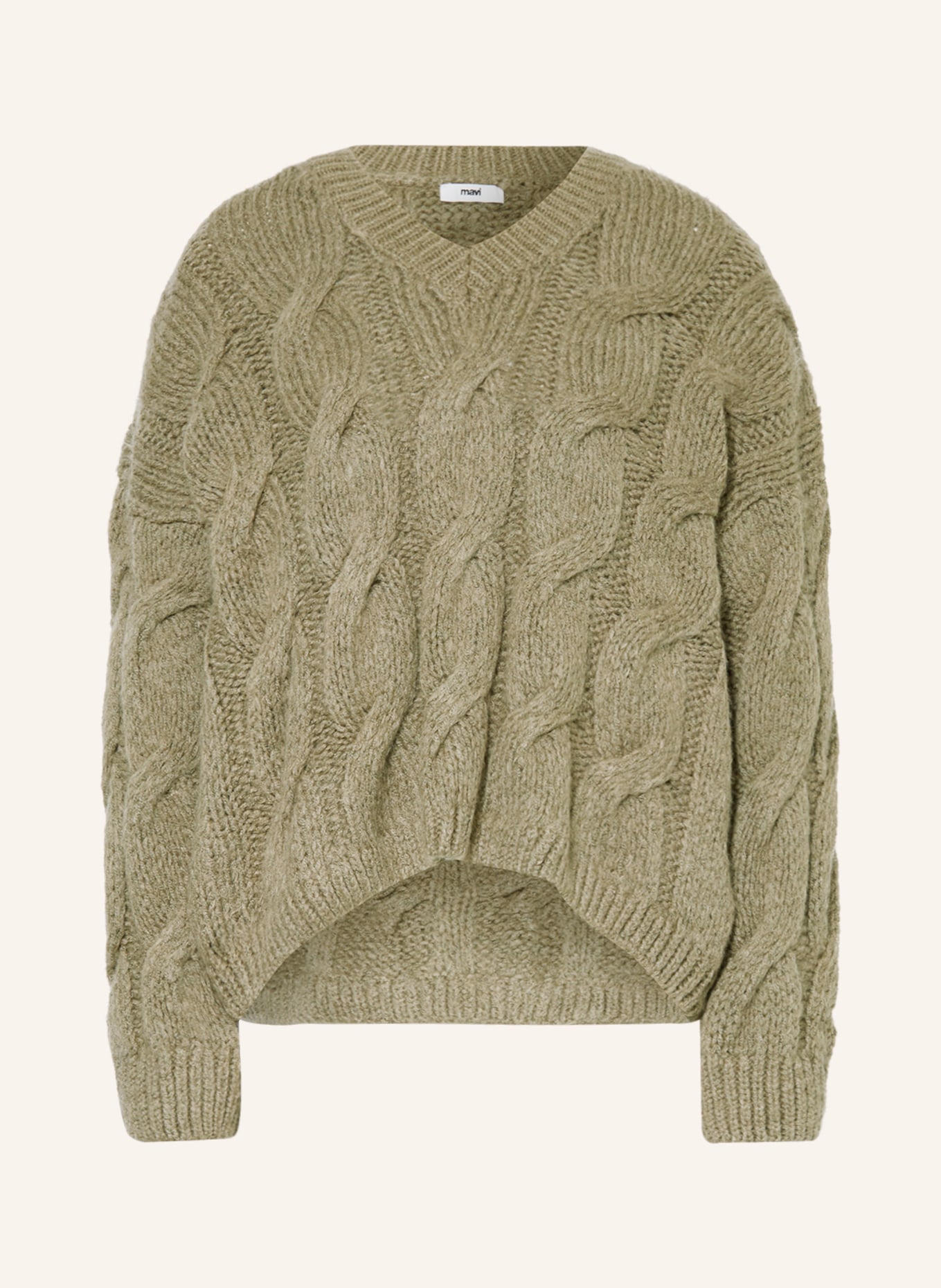 mavi Sweater, Color: OLIVE (Image 1)