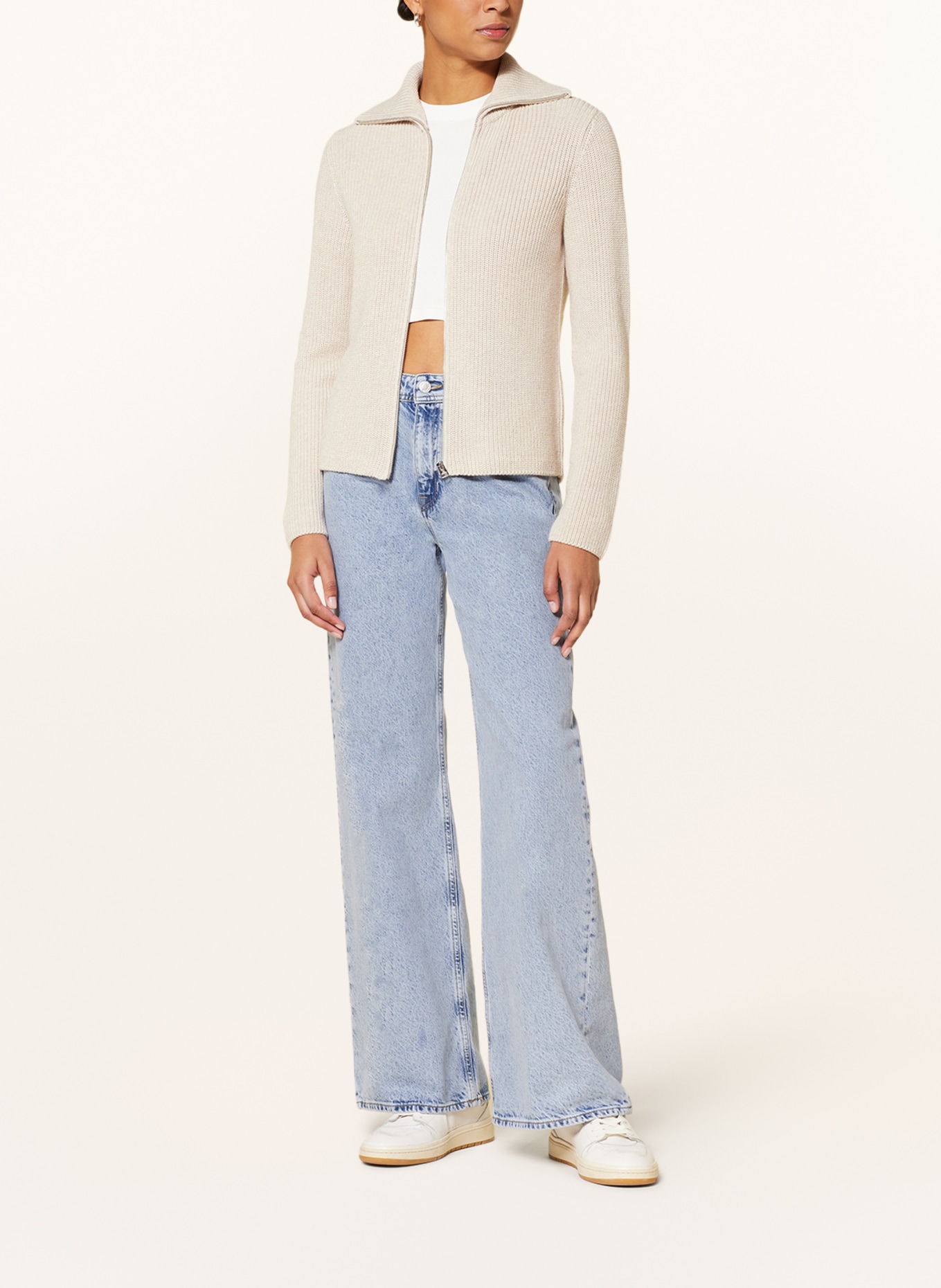 mavi Flared Jeans FLORIDA, Farbe: 85006 lt brushed denim (Bild 2)