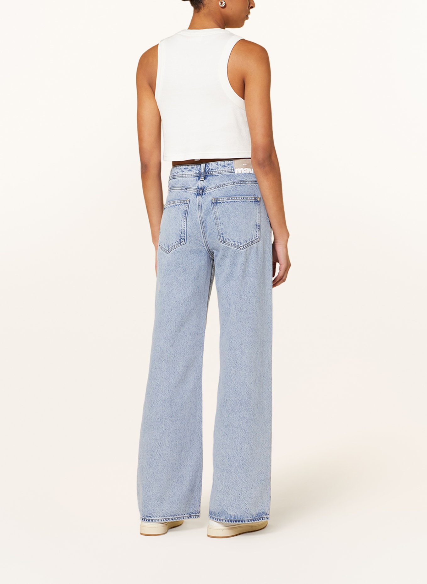 mavi Flared Jeans FLORIDA, Farbe: 85006 lt brushed denim (Bild 3)