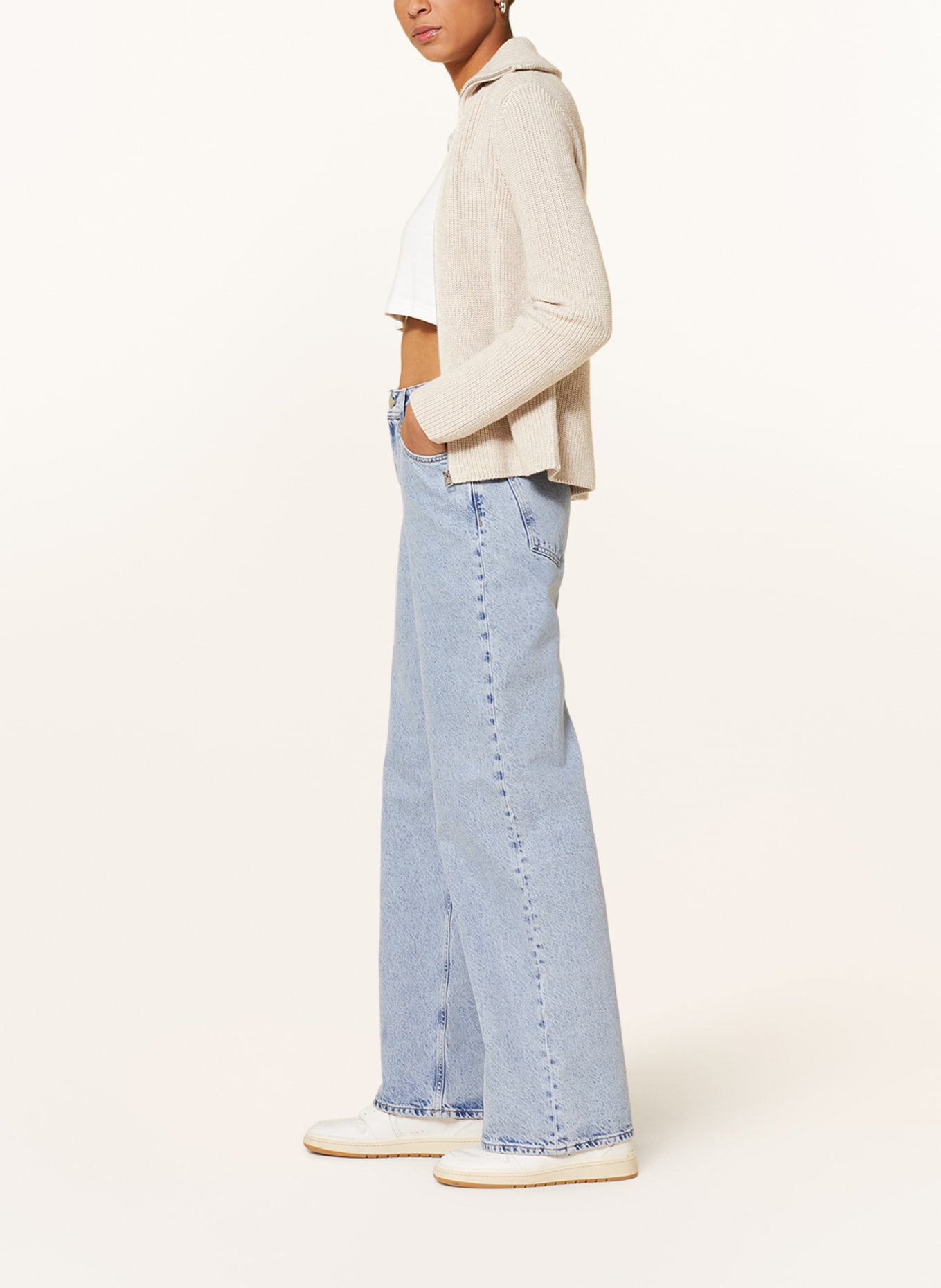 mavi Flared Jeans FLORIDA, Farbe: 85006 lt brushed denim (Bild 4)