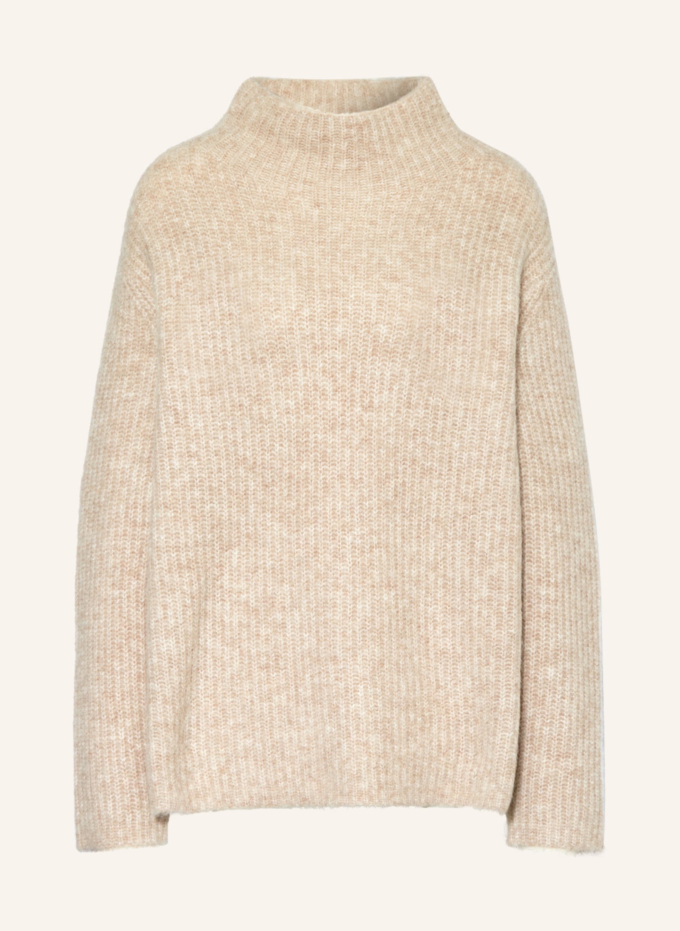 MRS & HUGS Turtleneck sweater with alpaca, Color: BEIGE (Image 1)