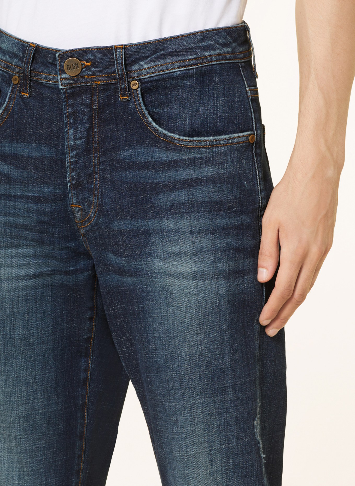 GOLDGARN DENIM Jeans U2 Tapered Fit, Farbe: 1030 DARK BLUE (Bild 5)