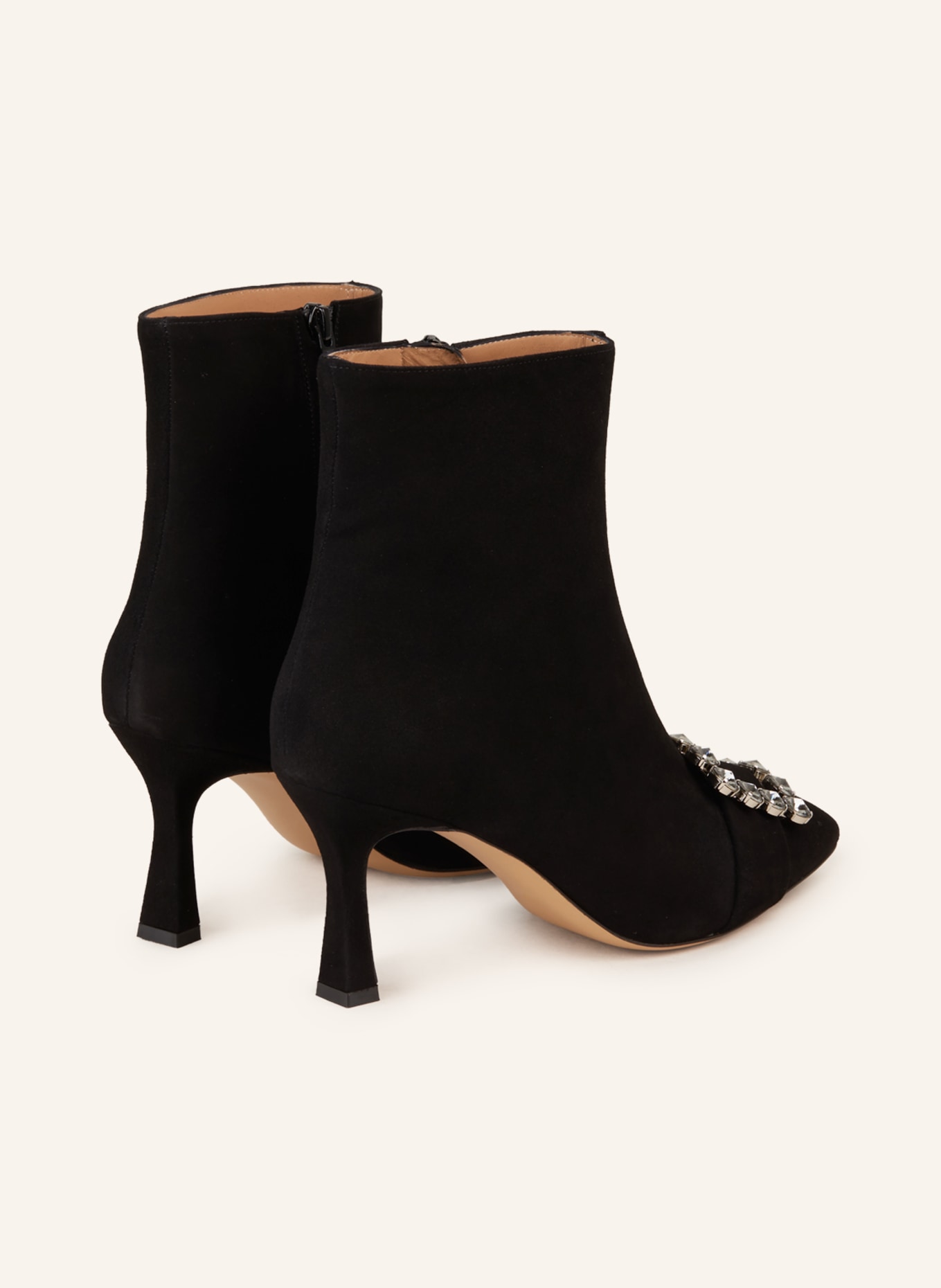 FESTA Ankle boots JEWEL with decorative gems, Color: BLACK (Image 2)