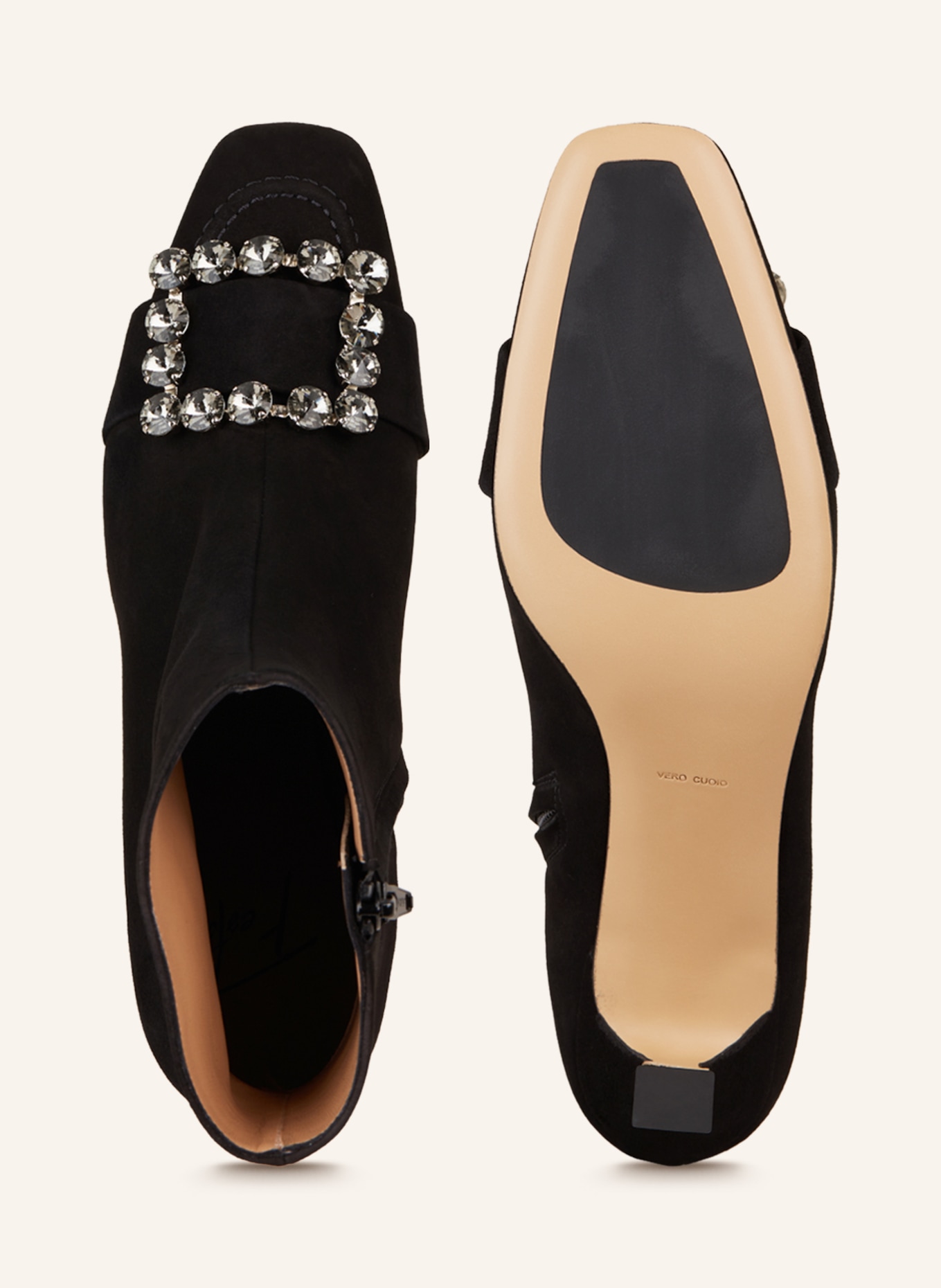 FESTA Ankle boots JEWEL with decorative gems, Color: BLACK (Image 6)