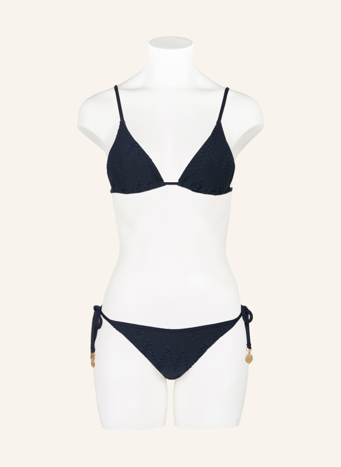SEAFOLLY Triangel-Bikini-Top CHIARA, Farbe: DUNKELBLAU (Bild 2)