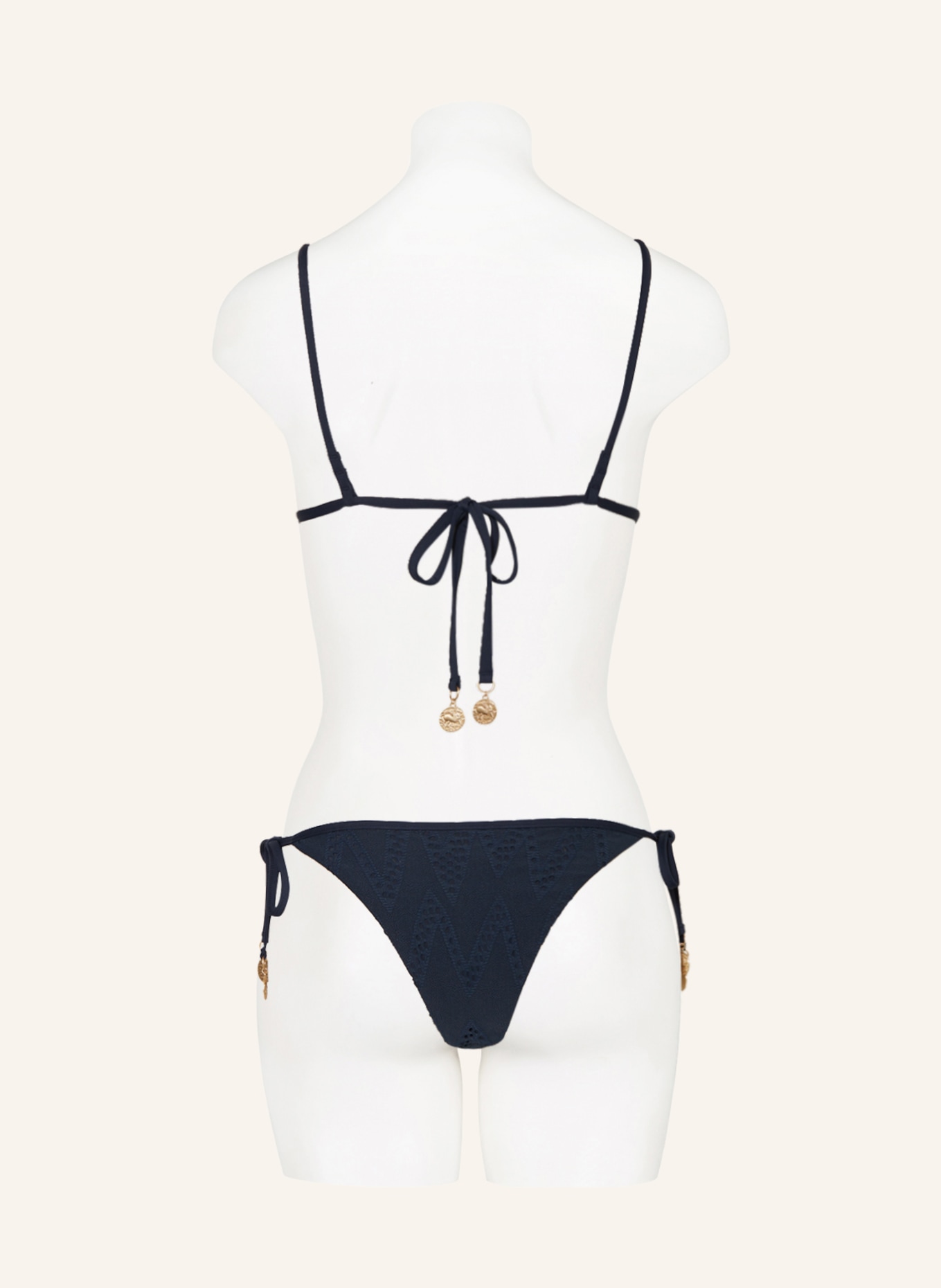 SEAFOLLY Triangel-Bikini-Top CHIARA, Farbe: DUNKELBLAU (Bild 3)