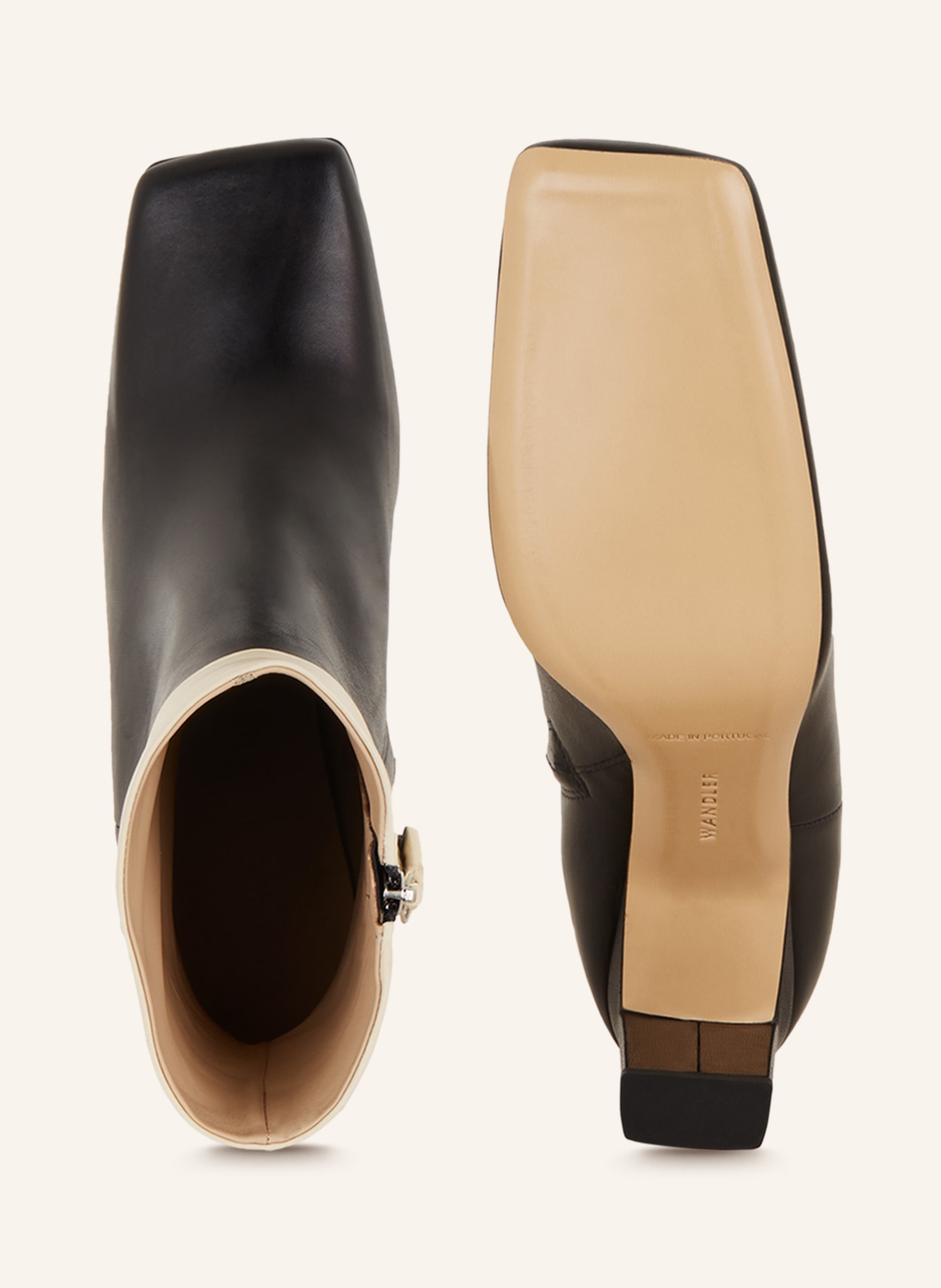 WANDLER Ankle boots ISA, Color: BLACK/ ECRU (Image 6)