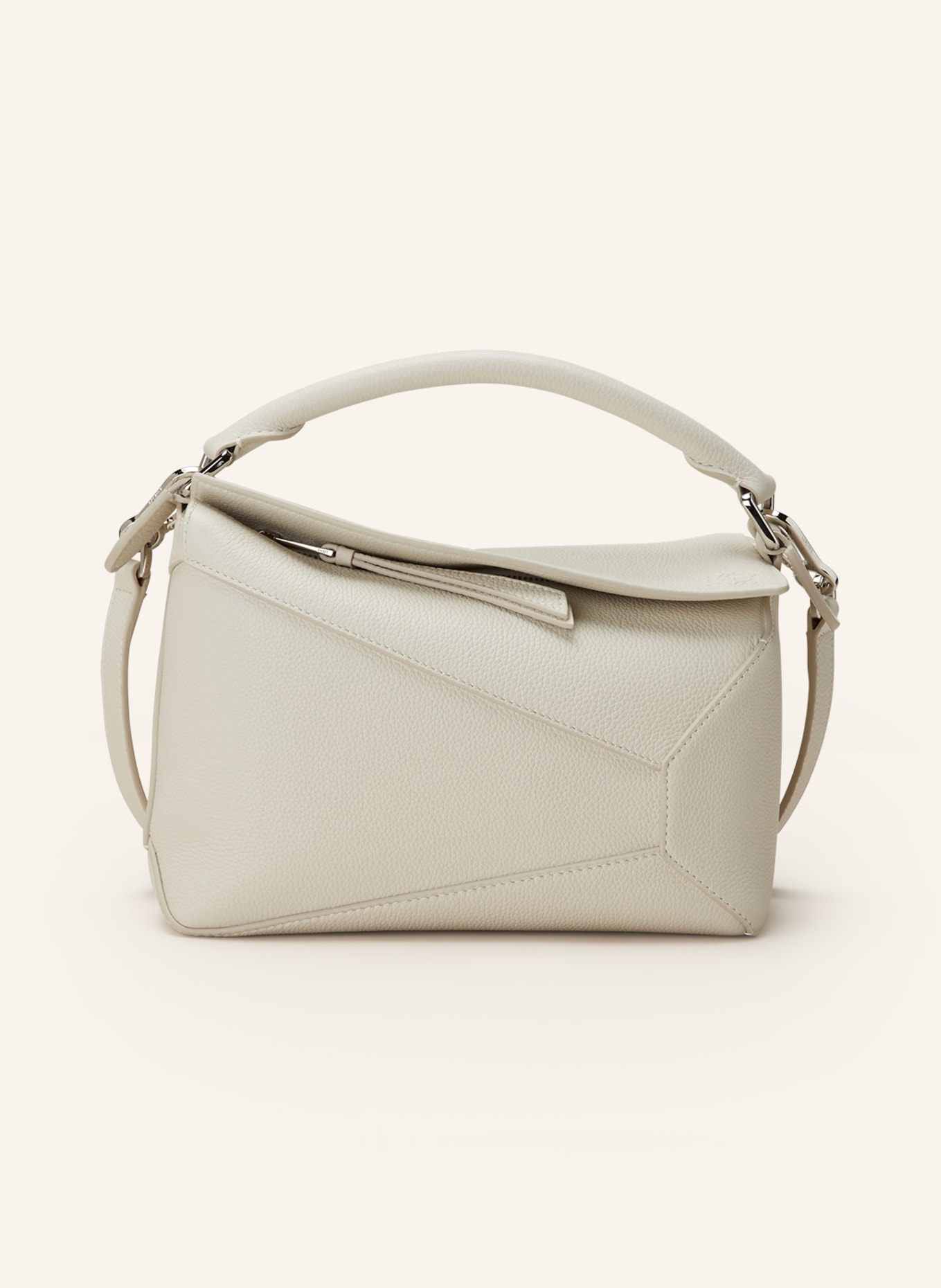 LOEWE Handbag PUZZLE EDGE SMALL, Color: WHITE (Image 1)