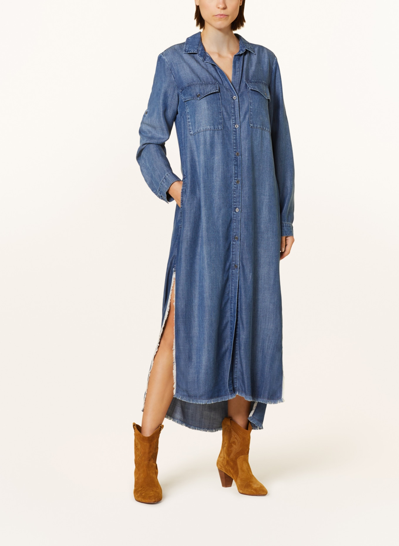 bella dahl Shirt dress in denim look