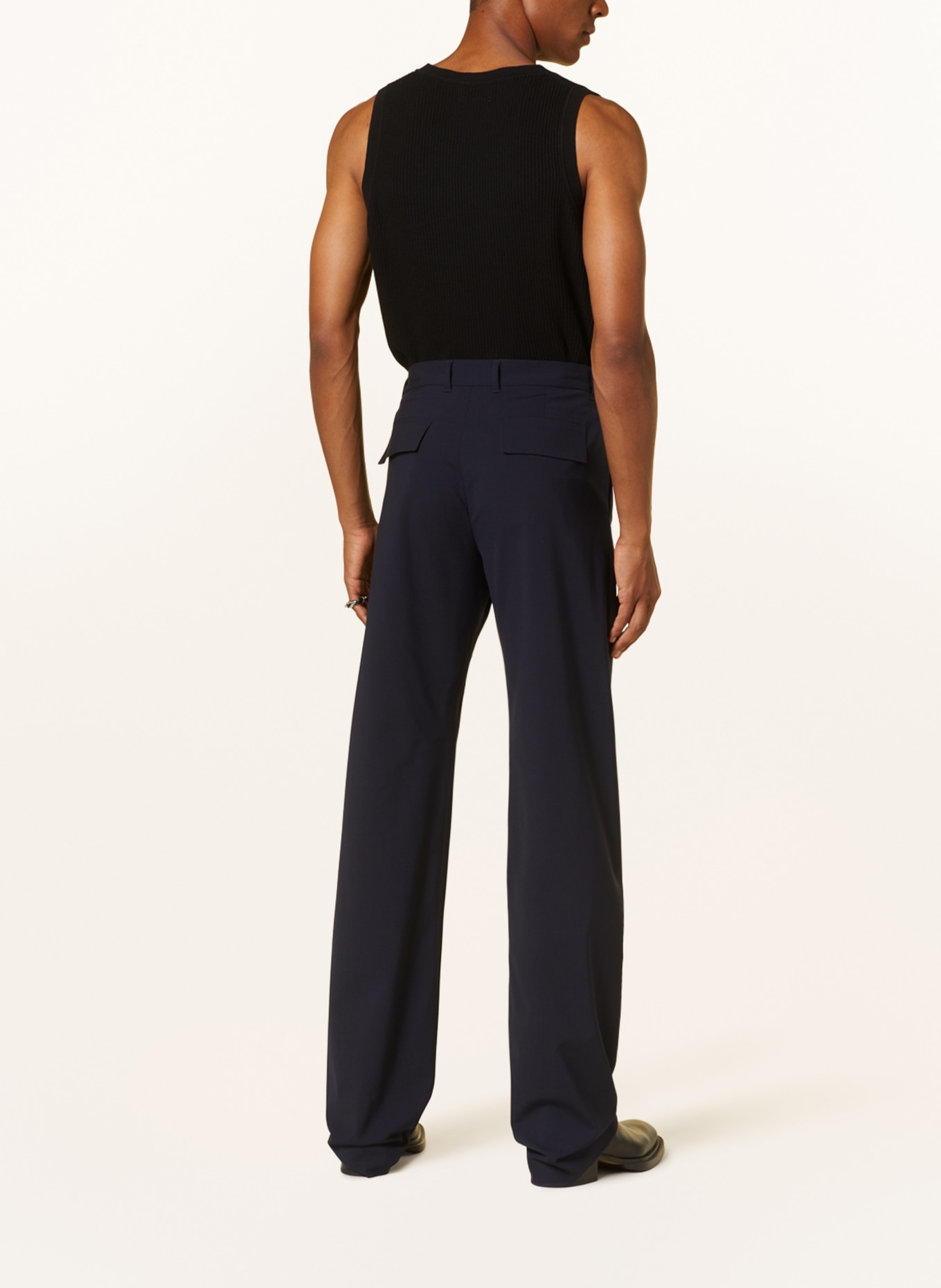 GIVENCHY Spodnie garniturowe regular fit, Kolor: 499 DARK NAVY (Obrazek 4)