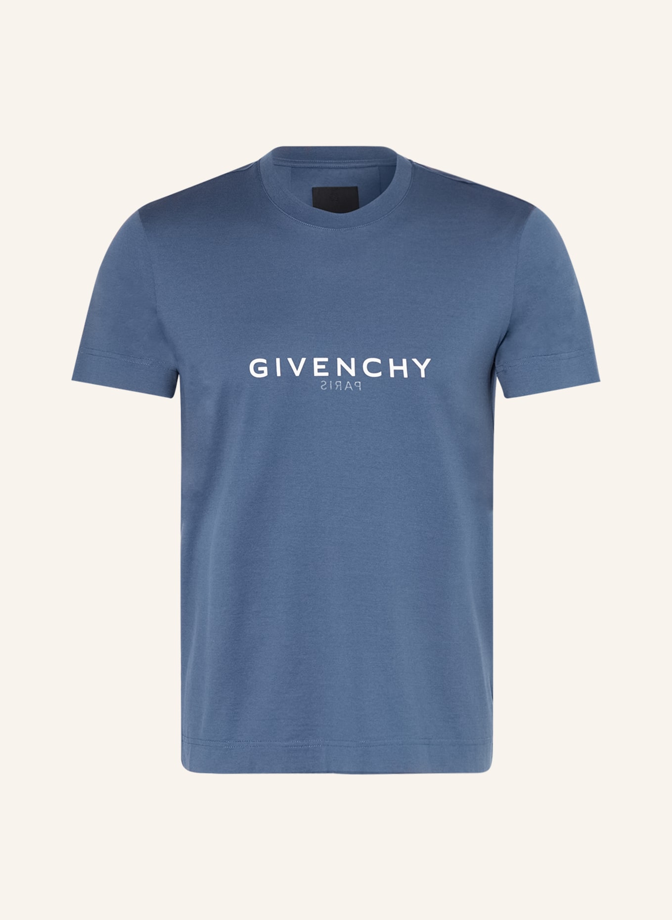 GIVENCHY T-shirt, Color: BLUE GRAY/ WHITE (Image 1)
