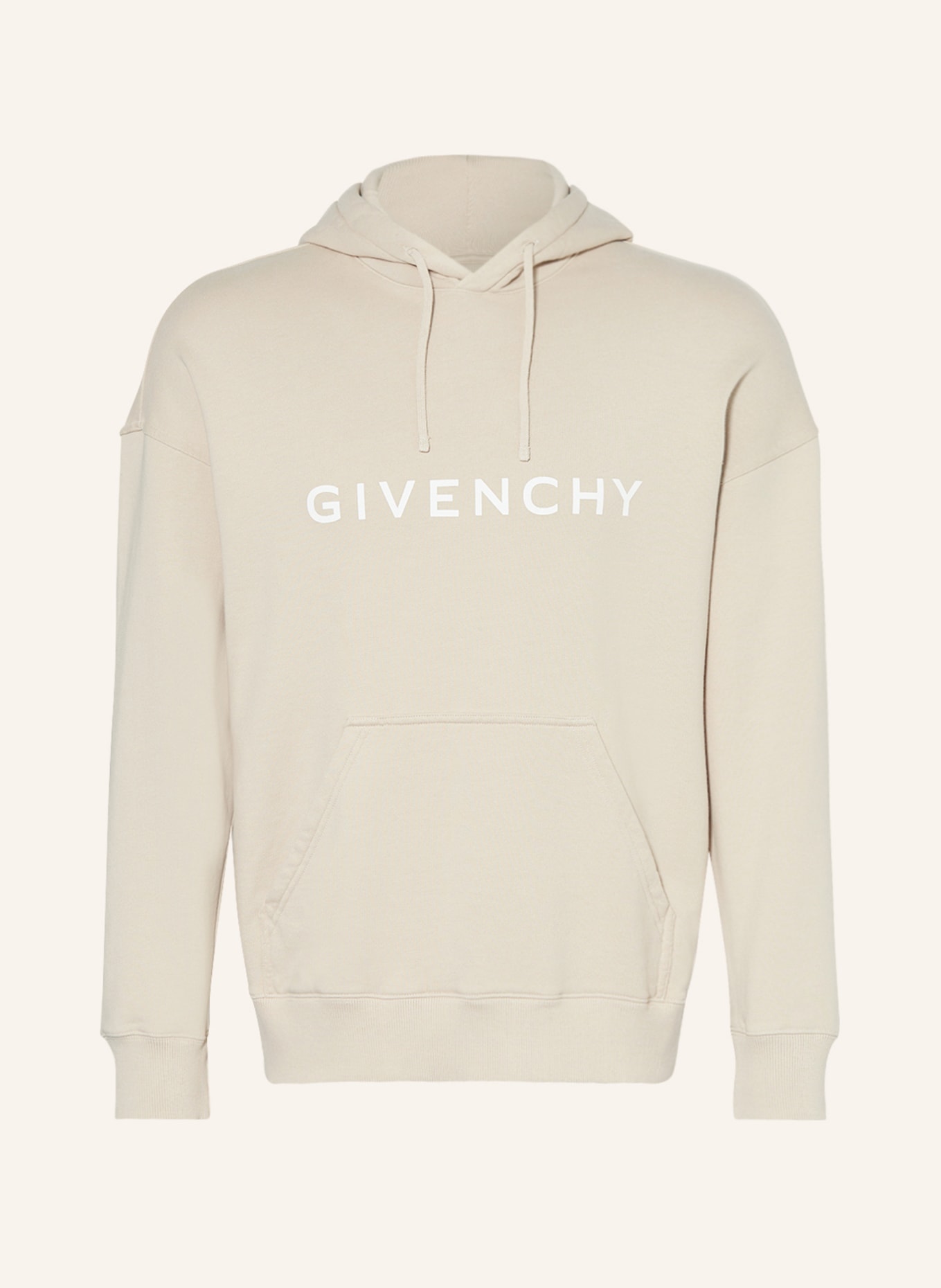 GIVENCHY Hoodie, Color: BEIGE/ WHITE (Image 1)