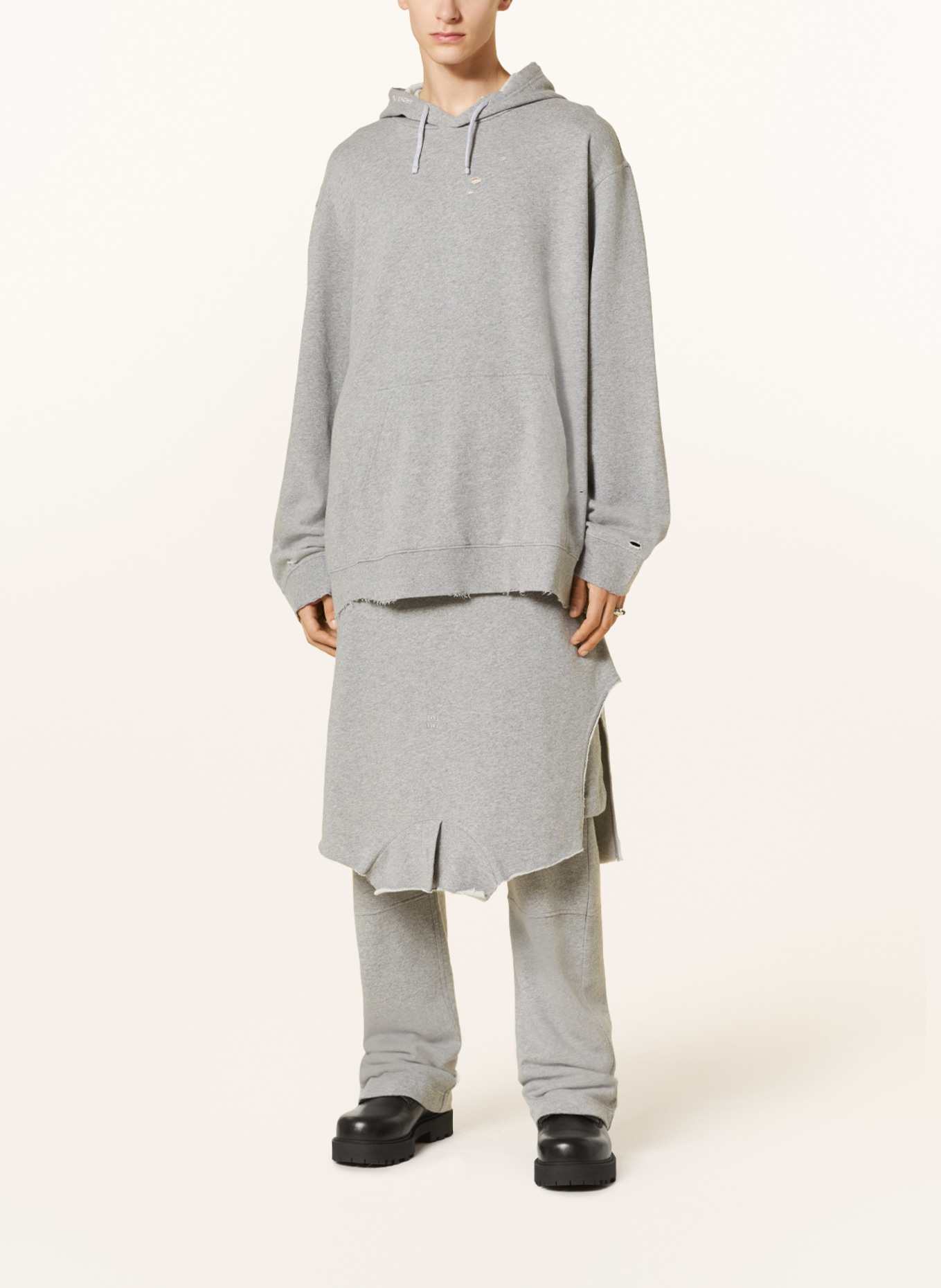 GIVENCHY Sweat skirt, Color: GRAY (Image 2)