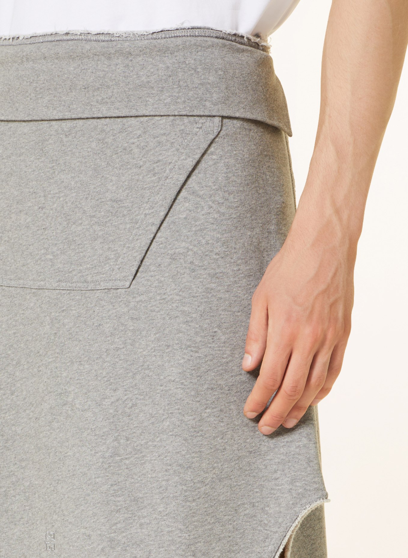 GIVENCHY Sweat skirt, Color: GRAY (Image 4)