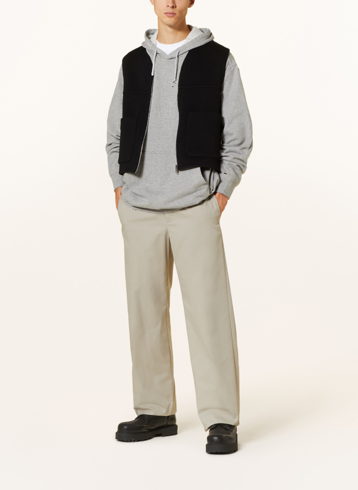 GIVENCHY Chino kalhoty Regular Fit, Barva: ŠEDÁ (Obrázek 2)