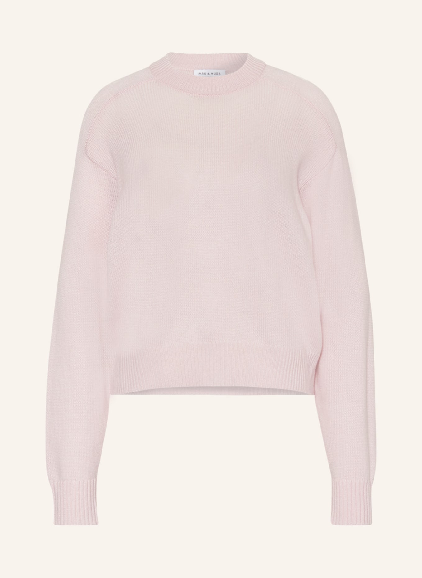 MRS & HUGS Sweater with cashmere, Color: LIGHT PINK (Image 1)