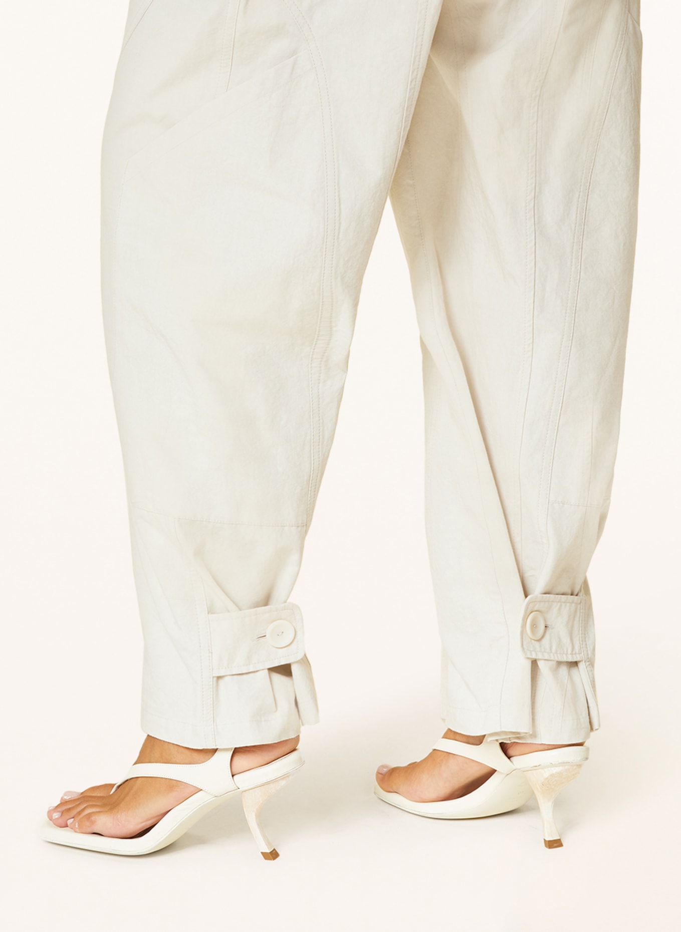 CHRISTOPHER ESBER Trousers COCOSOLO, Color: CREAM (Image 5)