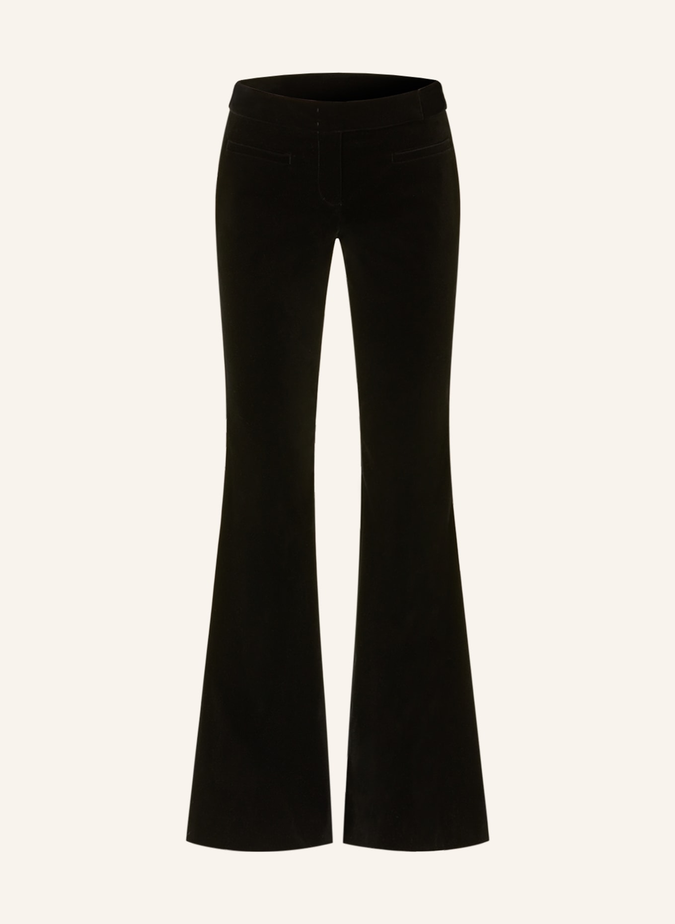DOROTHEE SCHUMACHER Velvet pants, Color: BLACK (Image 1)