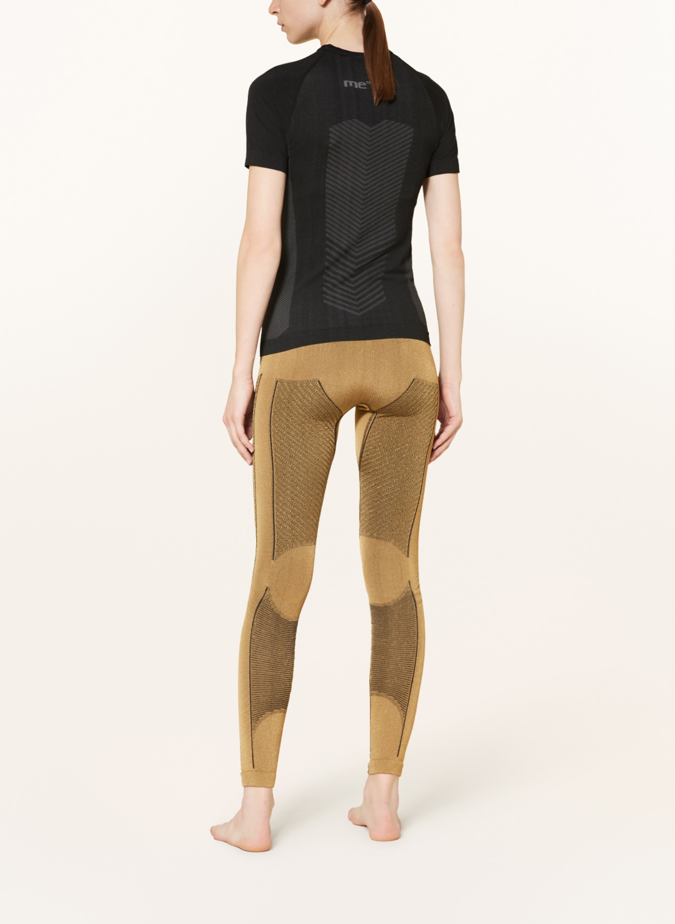 me°ru' Functional underwear shirt ATKA, Color: BLACK/ GRAY (Image 3)