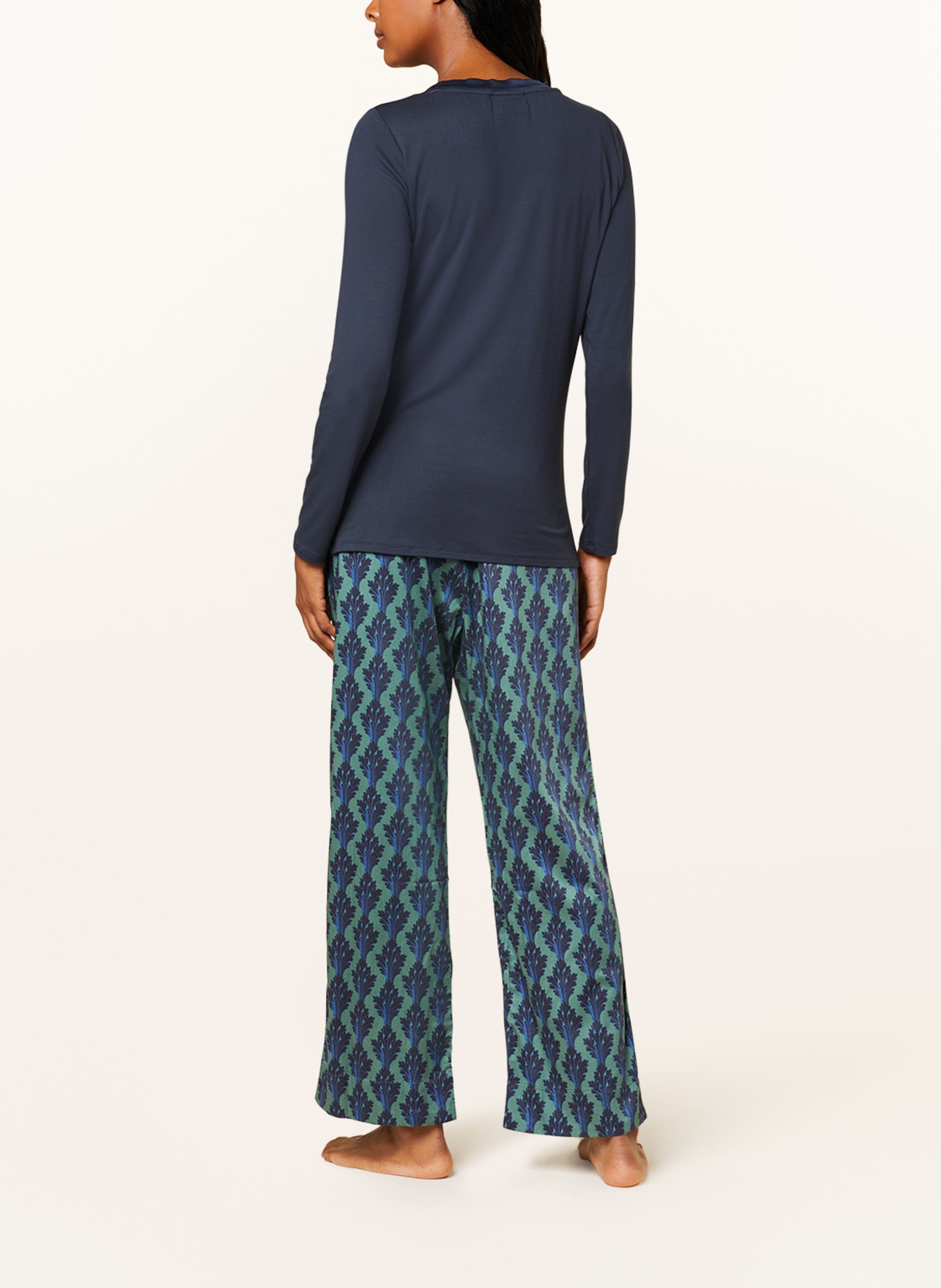 ESSENZA Koszulka od piżamy LUYZA, Kolor: GRANATOWY (Obrazek 3)