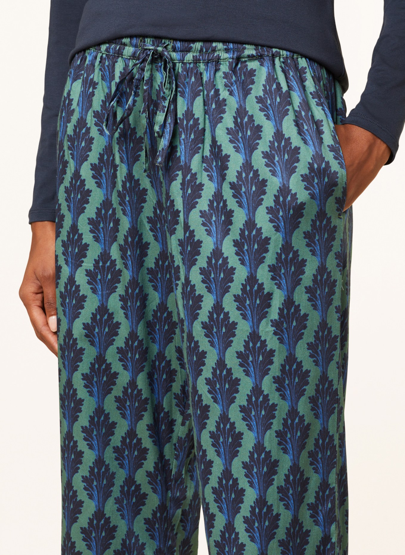 ESSENZA Spodnie od piżamy MARE TESSE, Kolor: ZIELONY/ NIEBIESKI/ GRANATOWY (Obrazek 5)