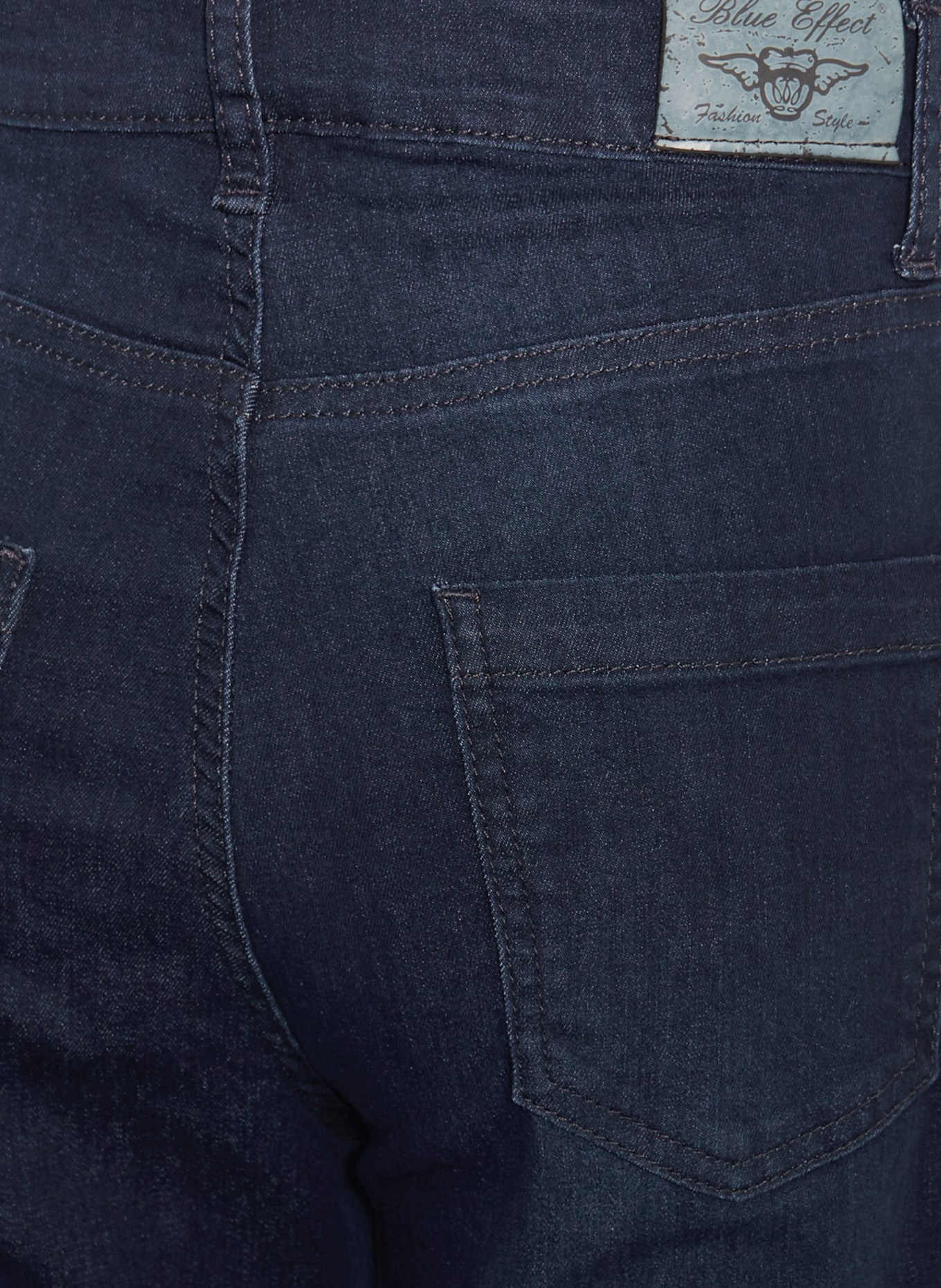 BLUE EFFECT Jeans Straight Fit, Farbe: DUNKELBLAU (Bild 3)