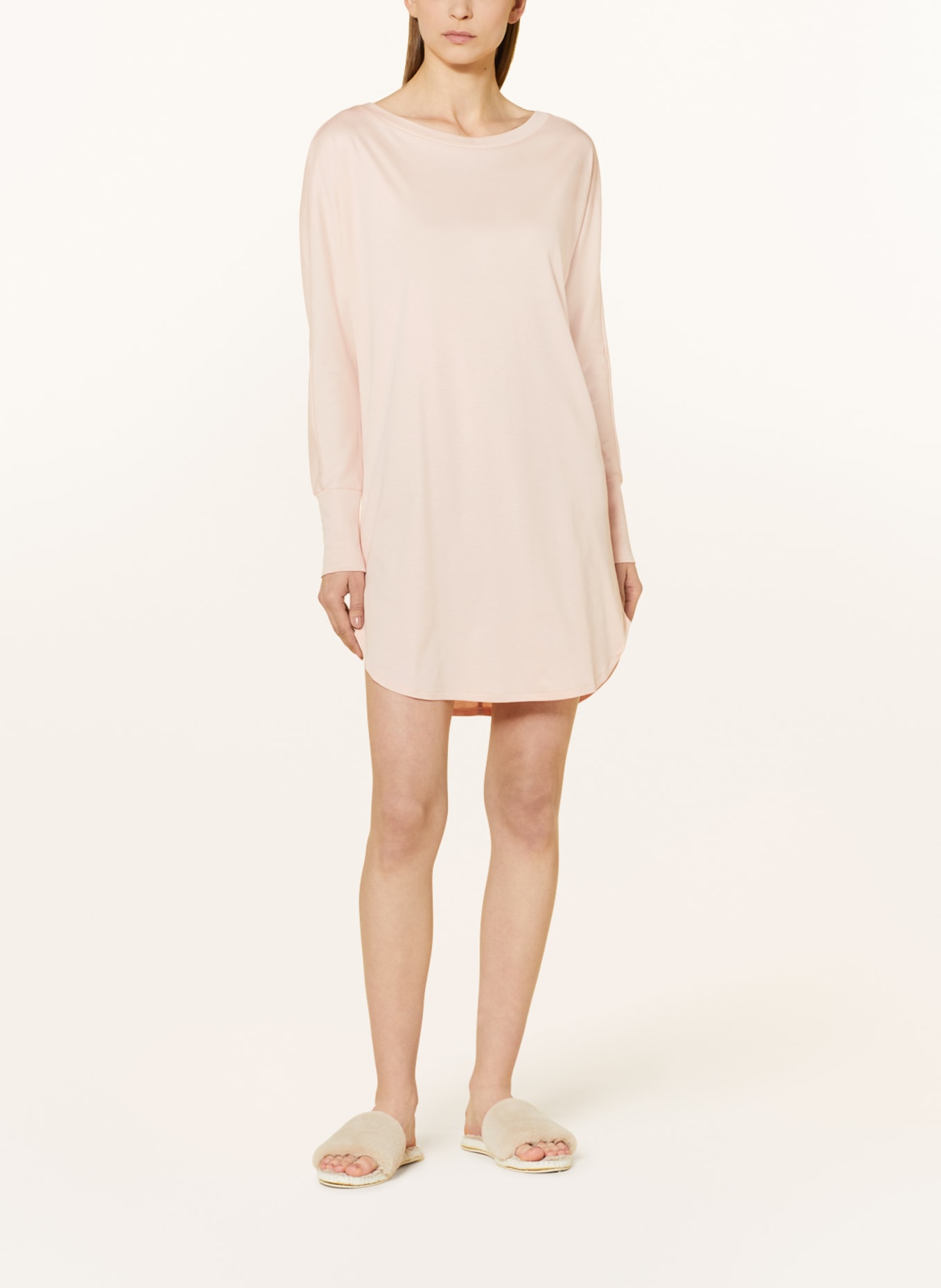 zimmerli Nightgown SUPREME GREEN COTTON, Color: NUDE (Image 2)