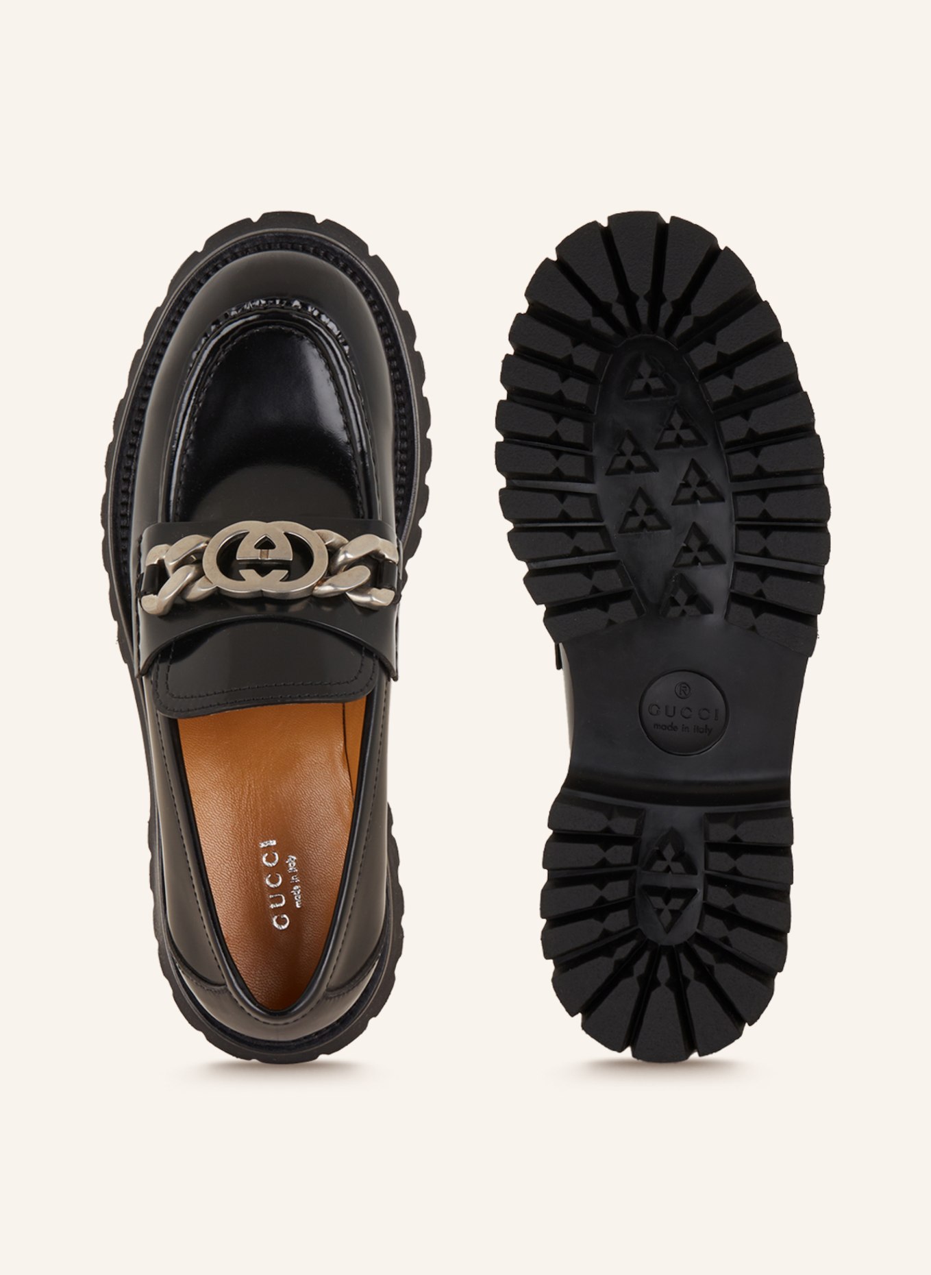 GUCCI Platform loafers JEANNE, Color: 1000 NERO (Image 5)
