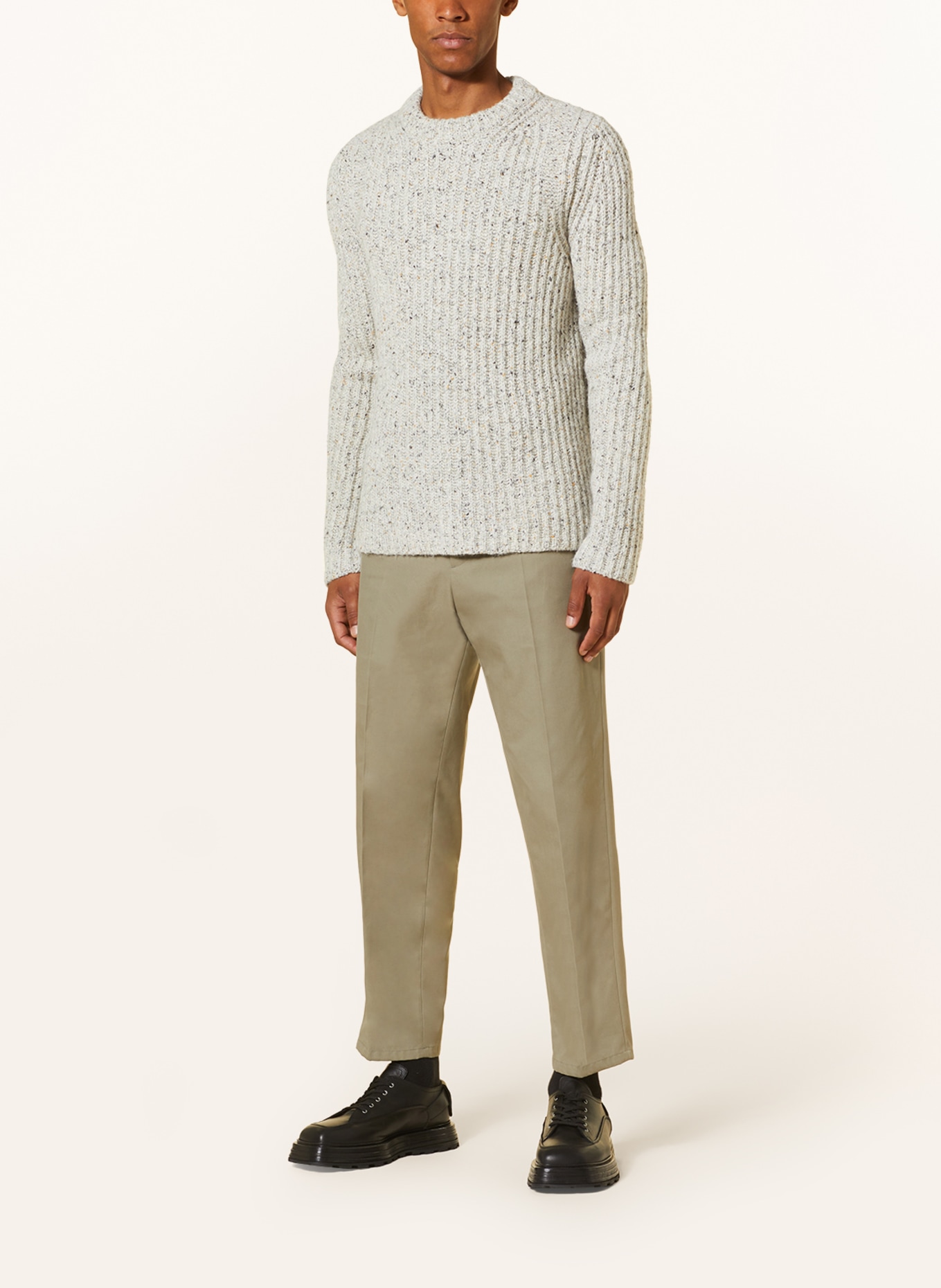 JIL SANDER Alpaca sweater, Color: BEIGE (Image 2)