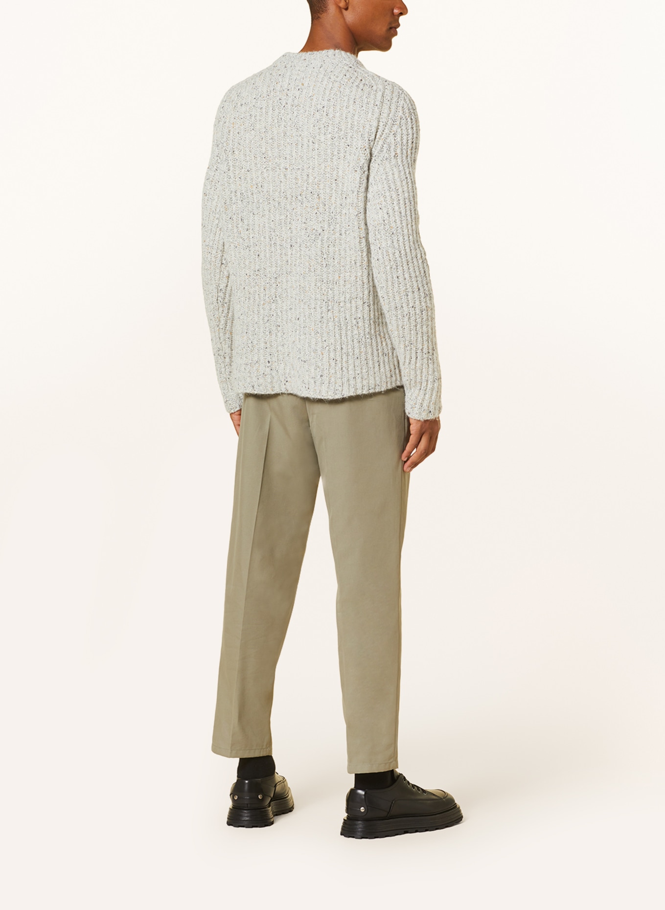 JIL SANDER Alpaca sweater, Color: BEIGE (Image 3)