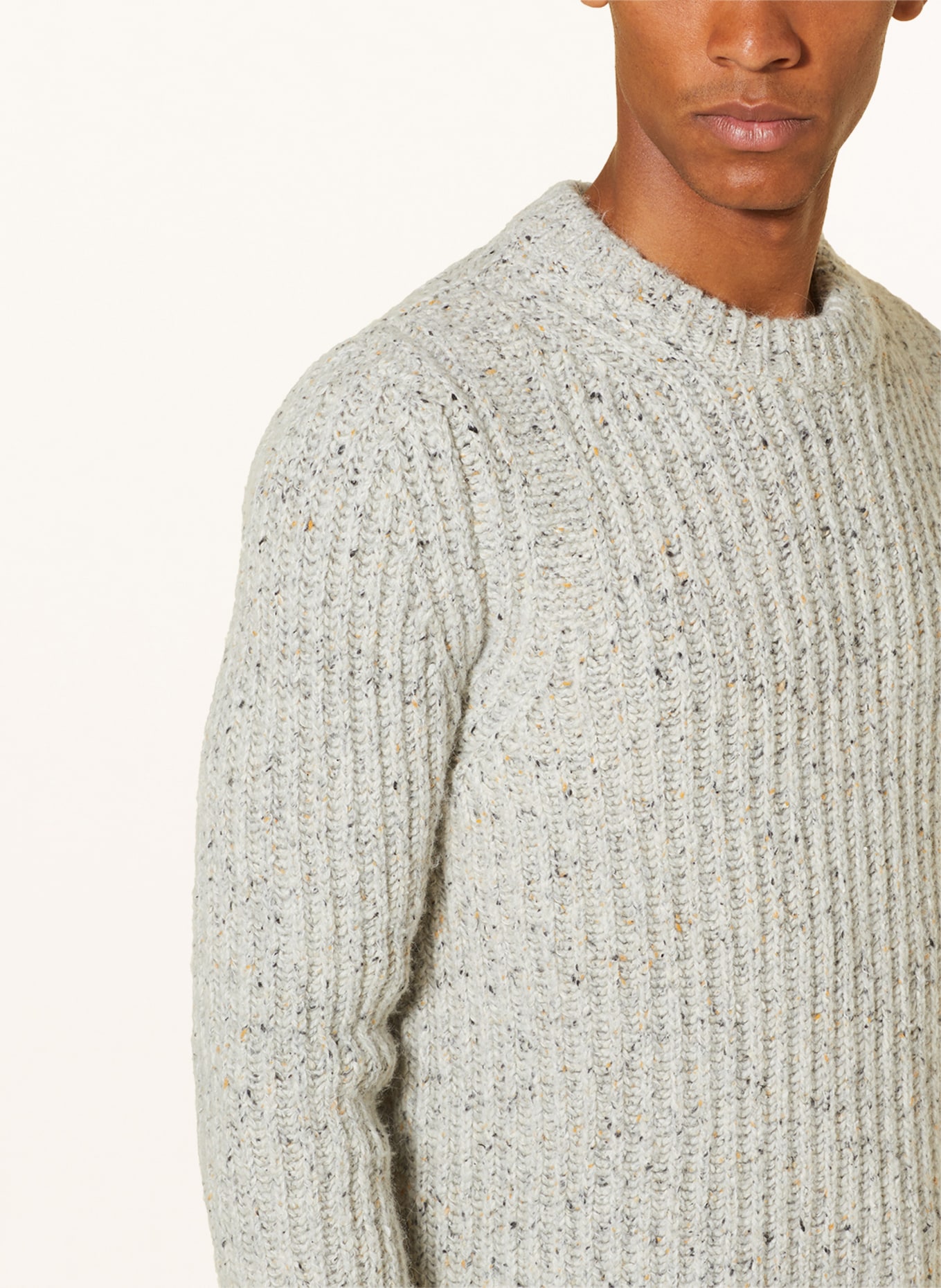 JIL SANDER Alpaca sweater, Color: BEIGE (Image 4)