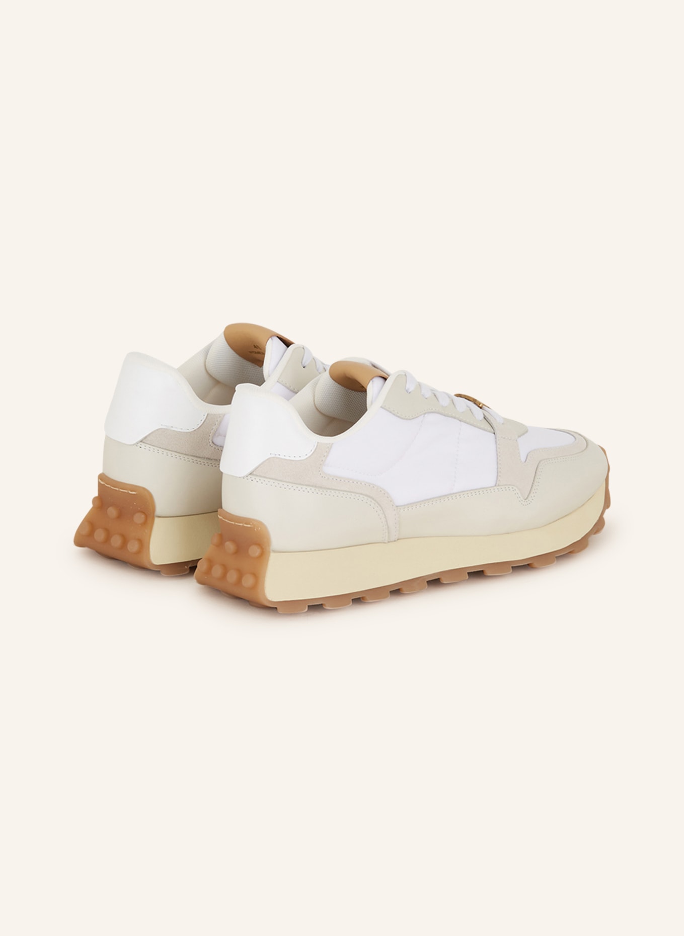TOD'S Sneakers, Color: WHITE/ LIGHT GRAY (Image 2)