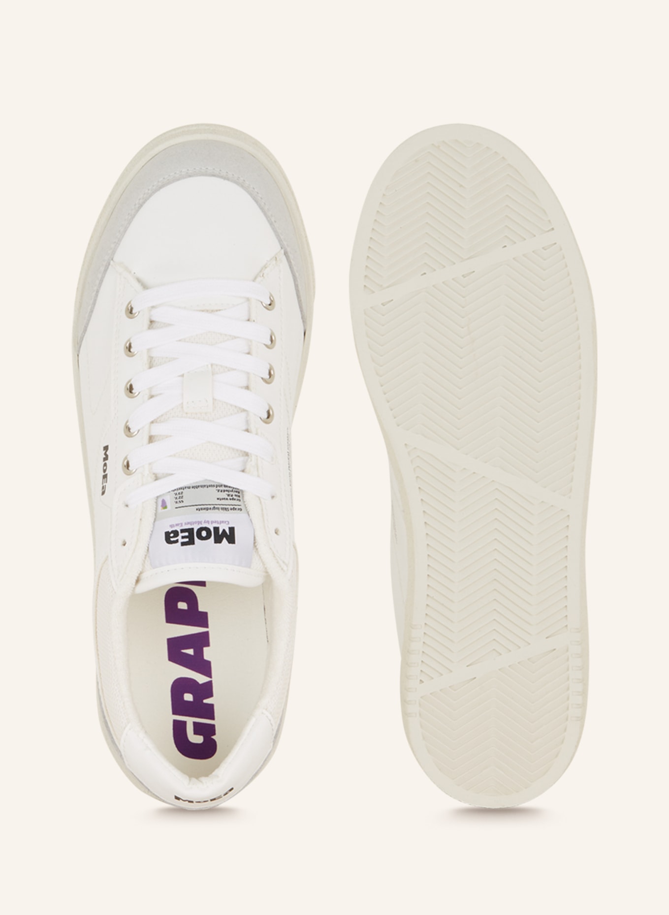 MoEa Sneakers GEN3, Color: WHITE (Image 5)