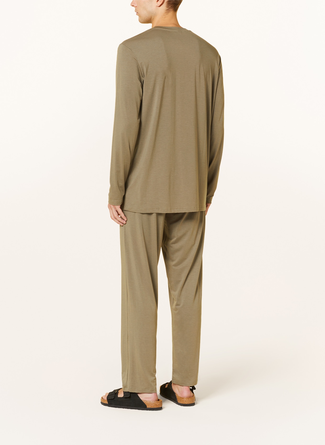 zimmerli Pajamas COZY COMFORT, Color: KHAKI (Image 3)