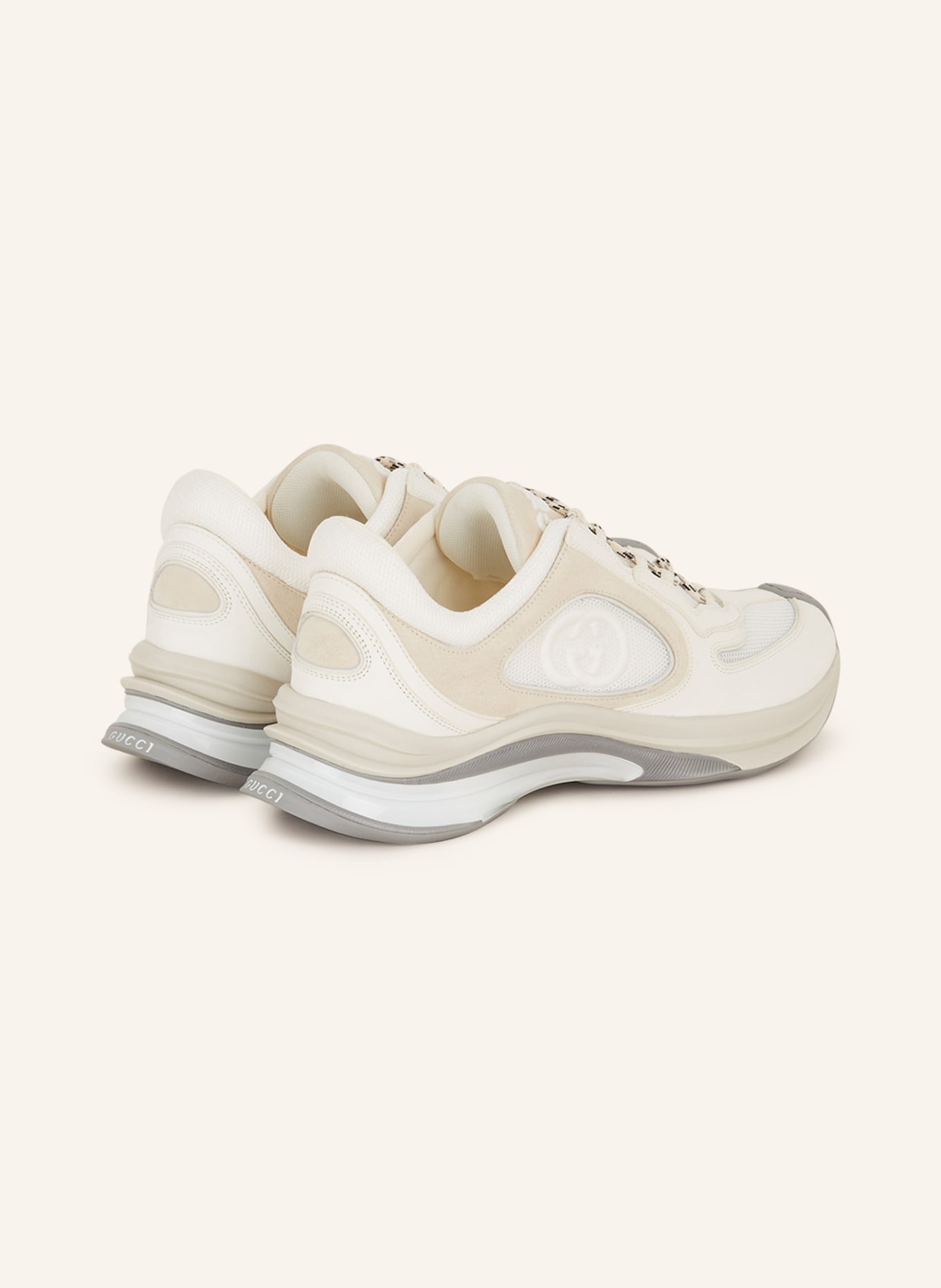GUCCI Sneakers RUN, Color: WHITE/ CREAM (Image 2)
