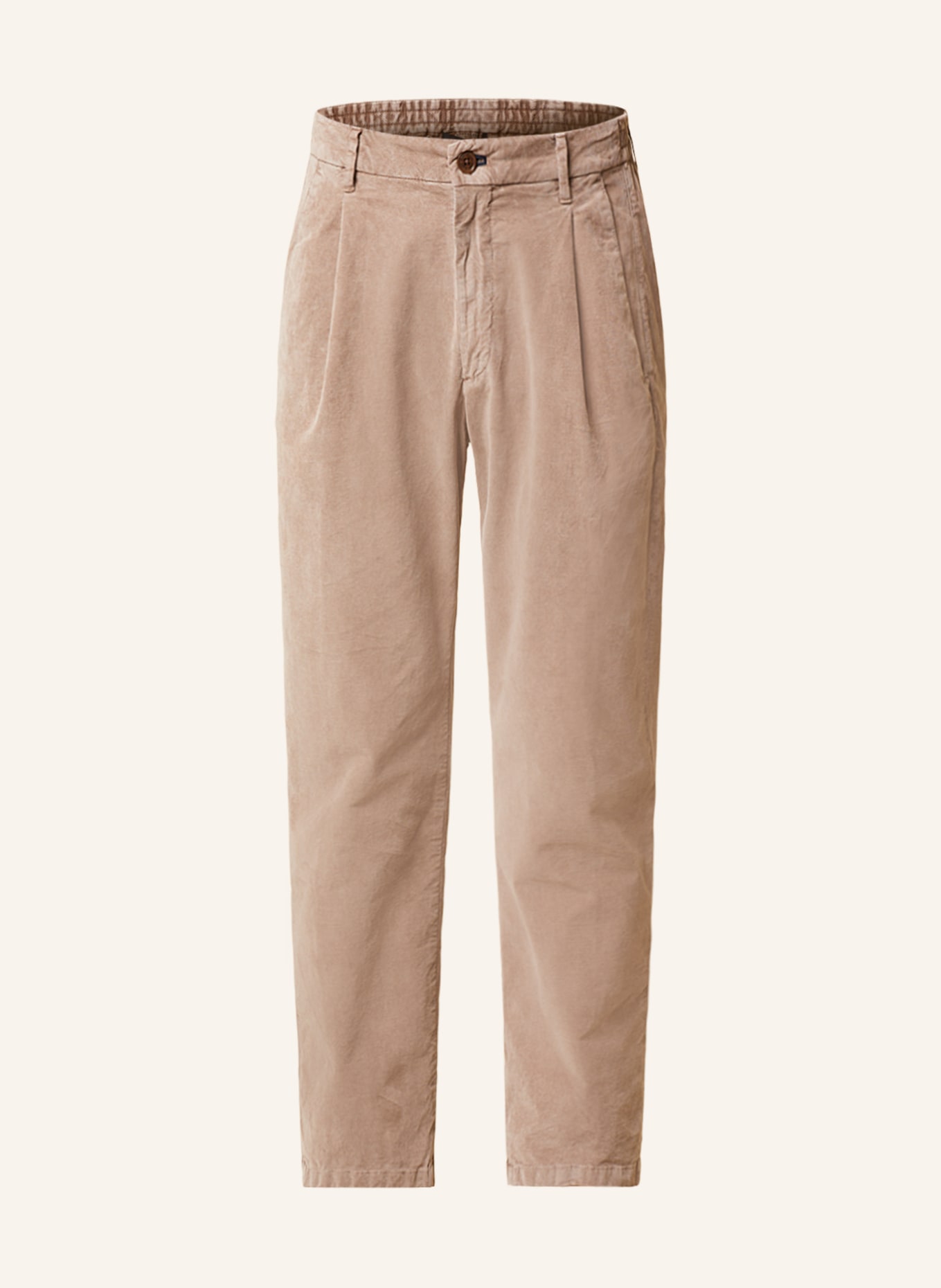 JOOP! JEANS Corduroy trousers LEAD loose fit, Color: BROWN (Image 1)