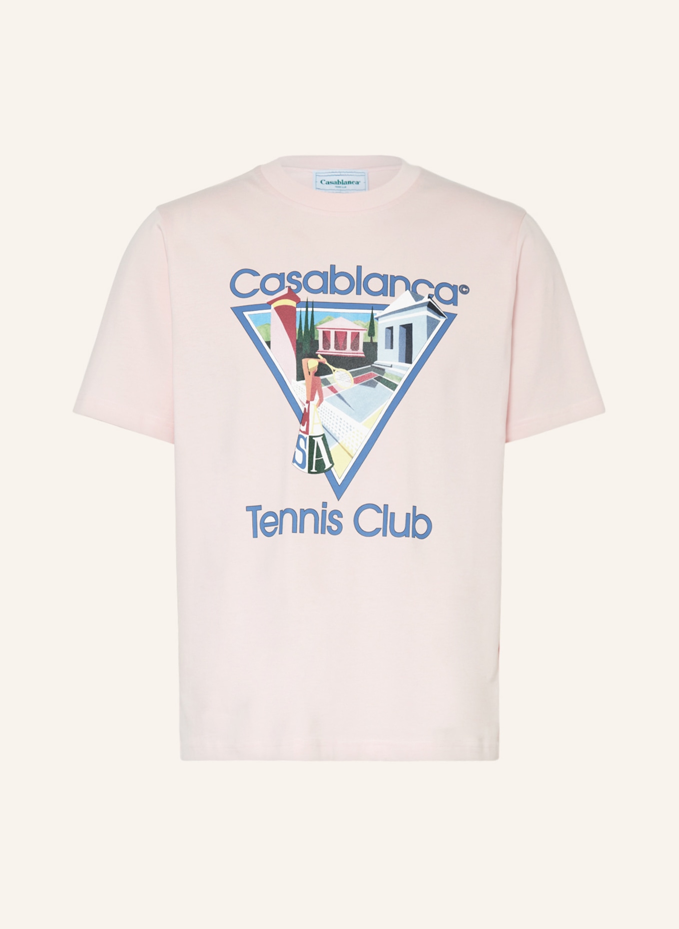 Casablanca T-shirt, Color: NUDE (Image 1)