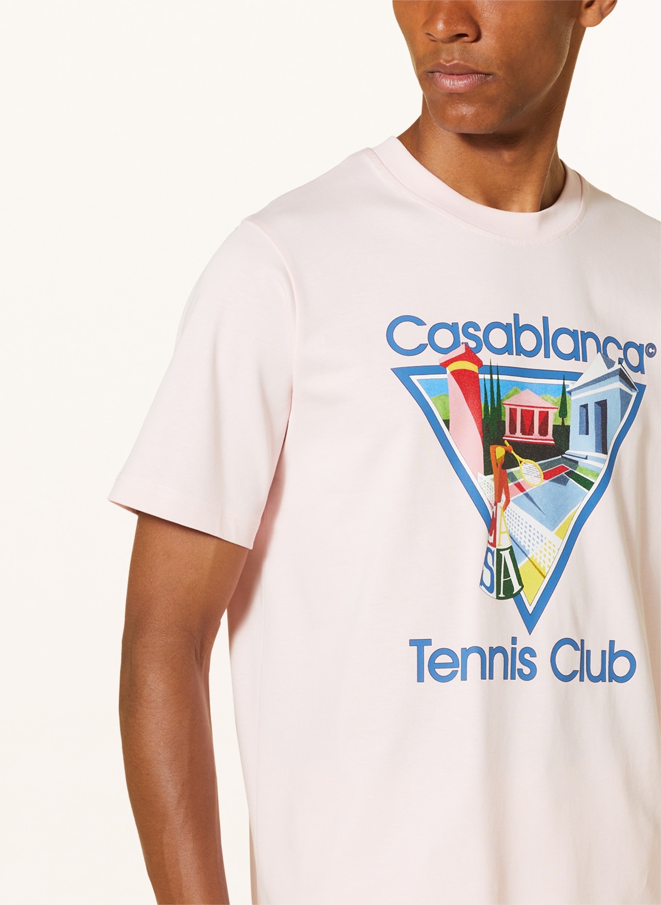 Casablanca T-shirt, Color: NUDE (Image 4)