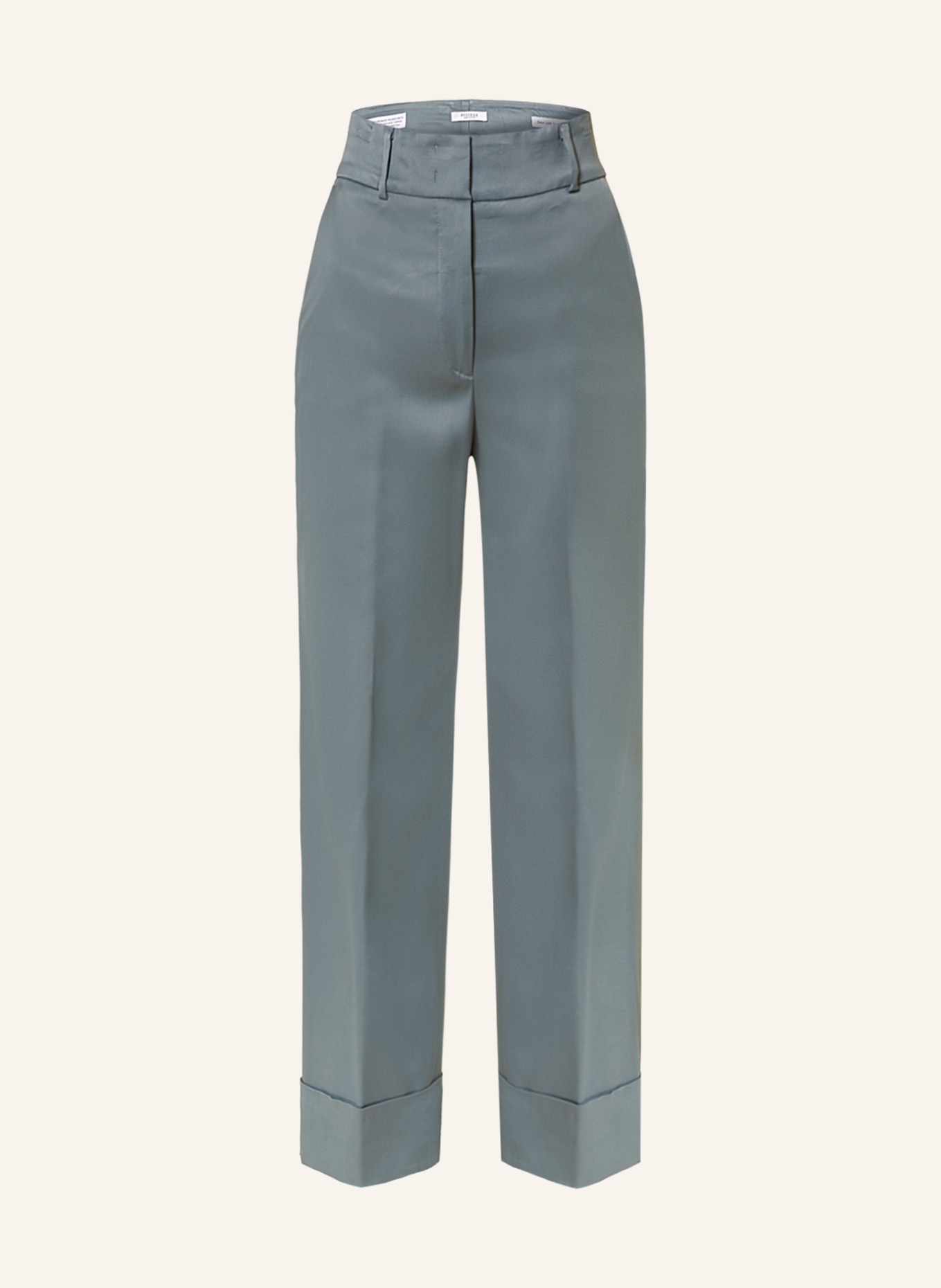 PESERICO 7/8 pants, Color: TEAL (Image 1)