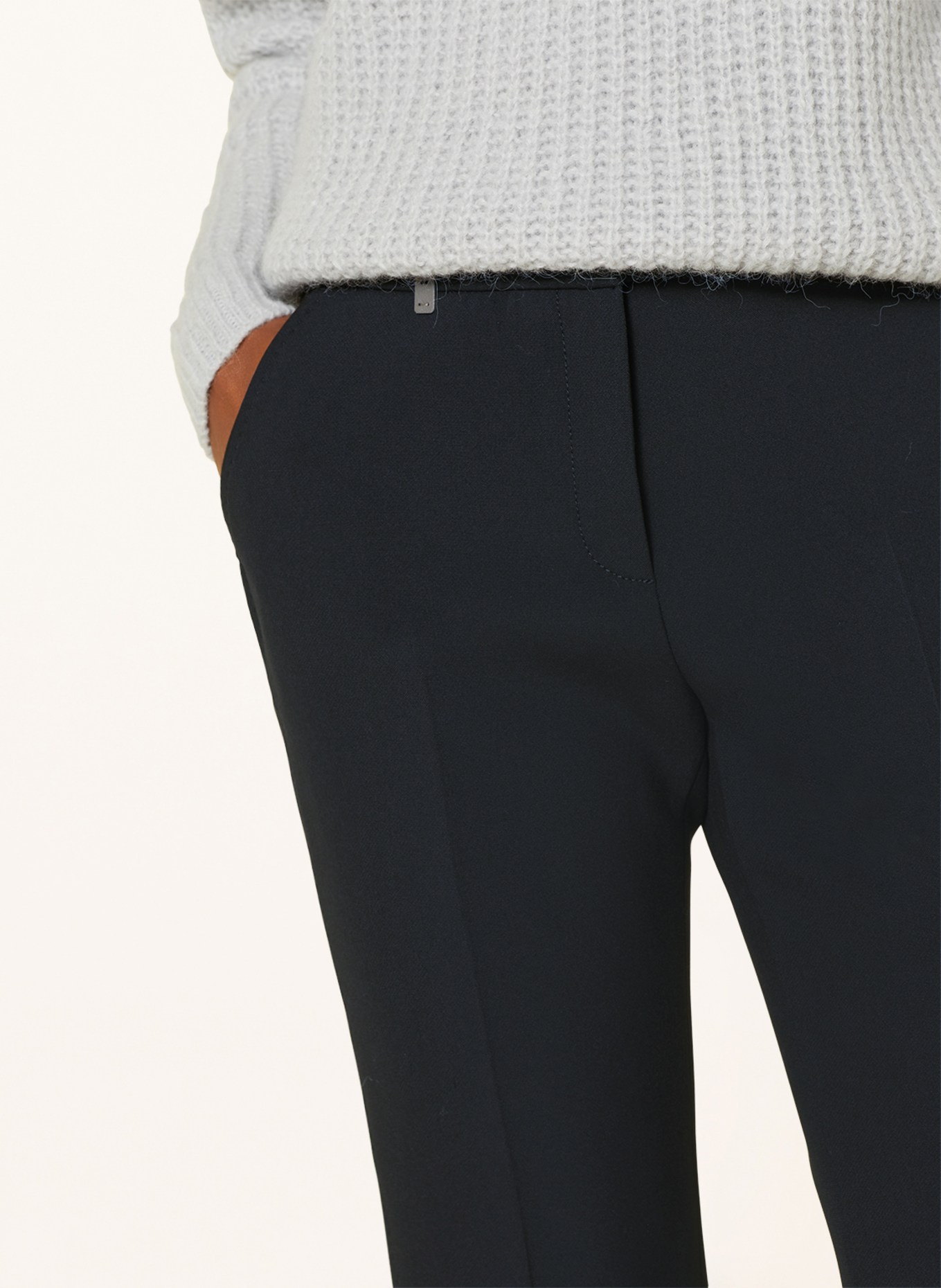 PESERICO Trousers, Color: BLACK (Image 5)