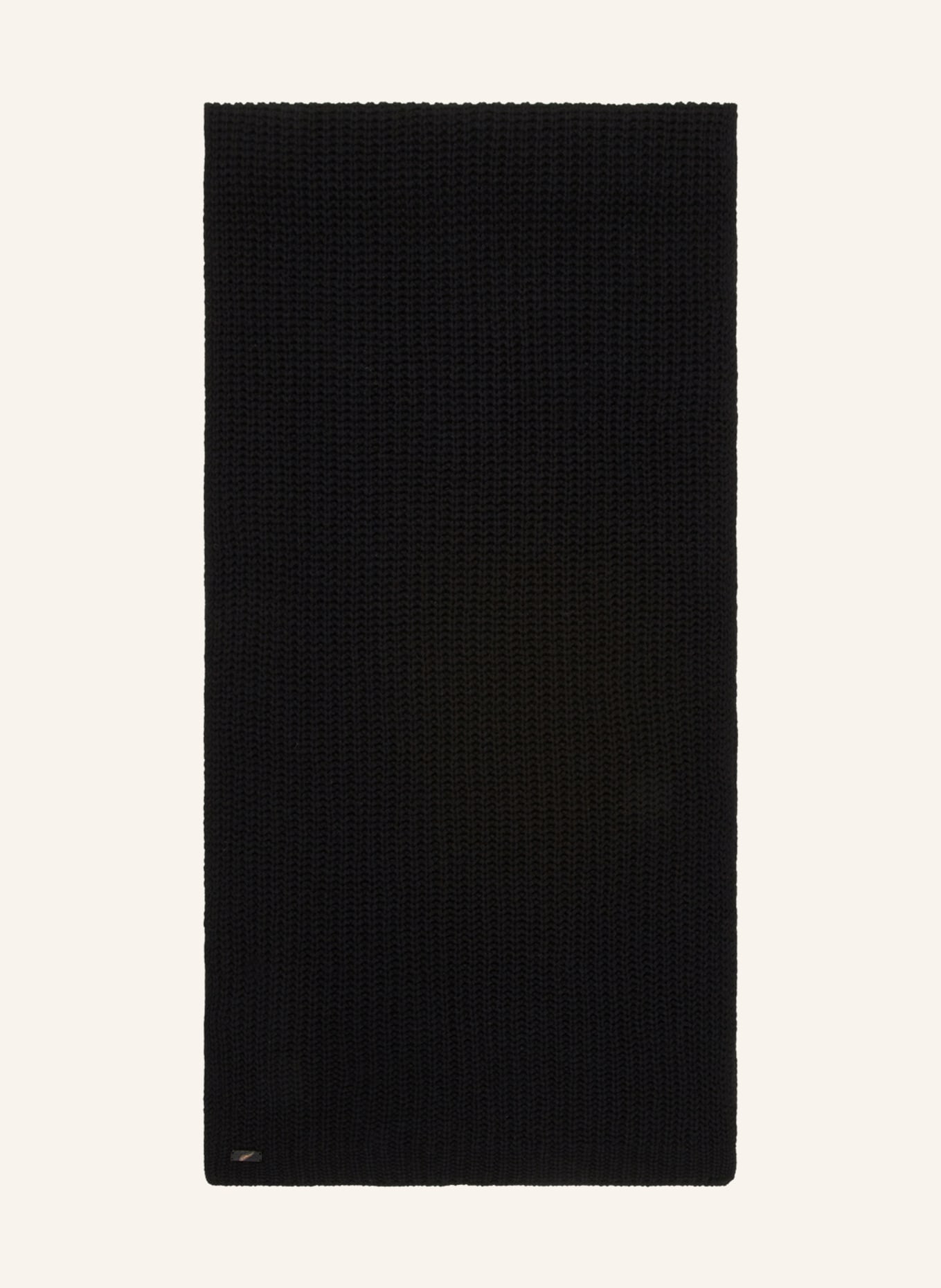 IRIS von ARNIM Cashmere scarf HARVA, Color: BLACK (Image 1)