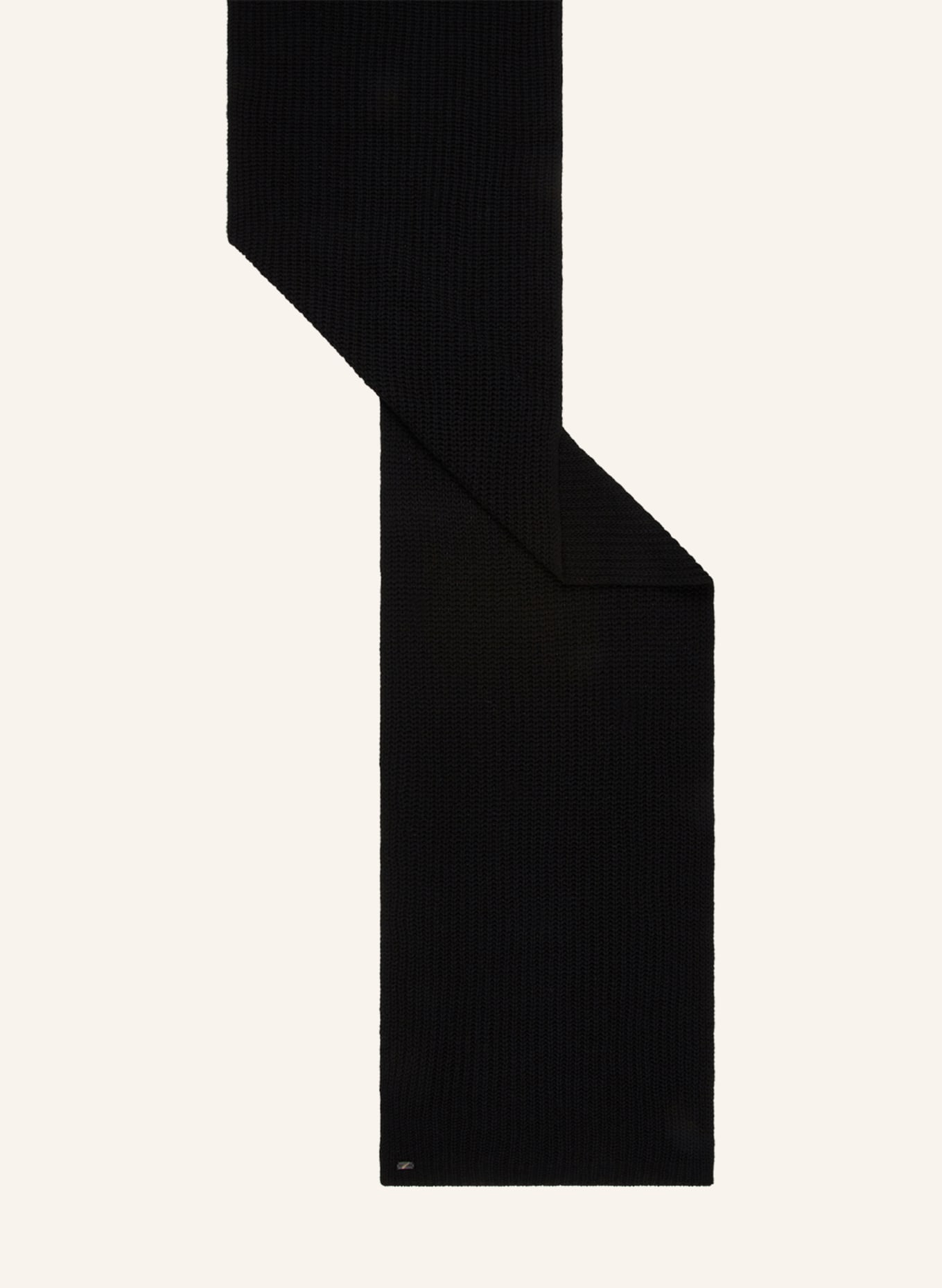 IRIS von ARNIM Cashmere scarf HARVA, Color: BLACK (Image 2)