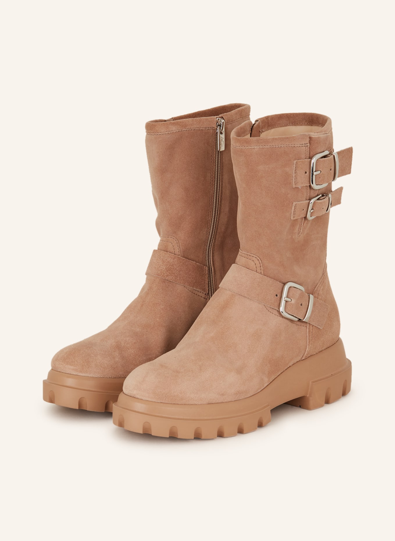 AGL Boots CHUNKY, Color: BEIGE (Image 1)