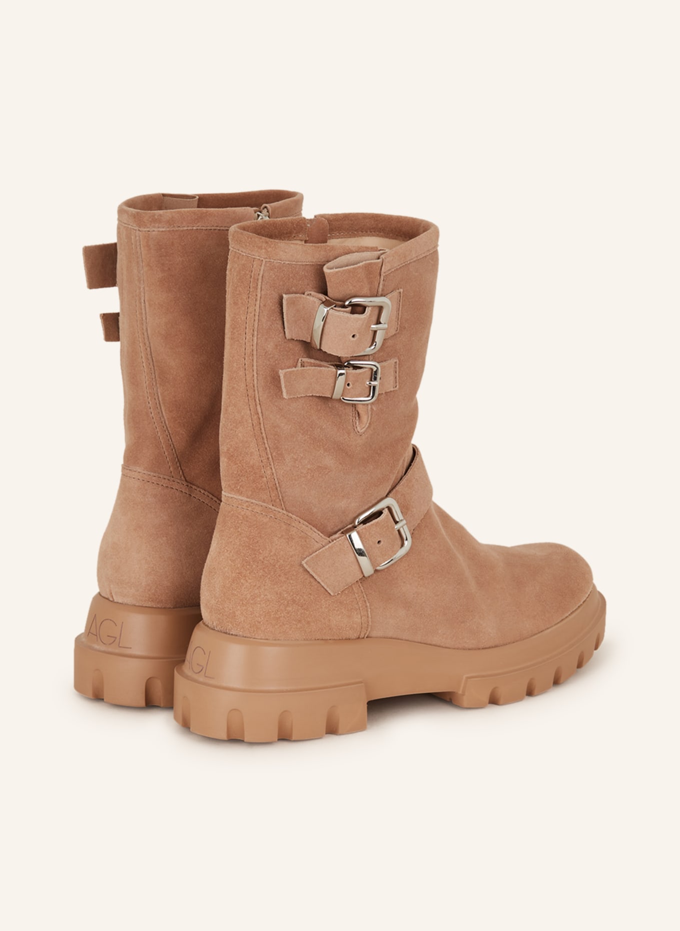 AGL Boots CHUNKY, Color: BEIGE (Image 2)