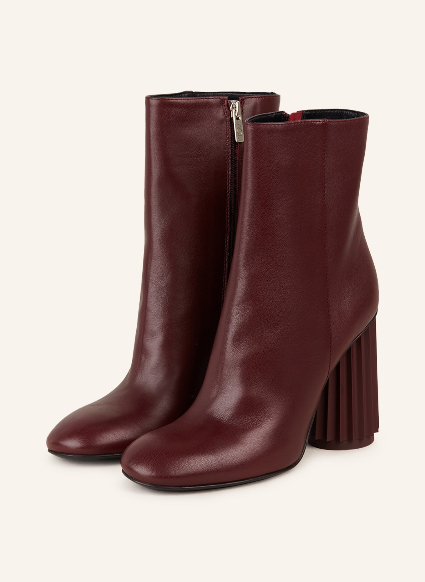 AGL Ankle boots DORICA, Color: DARK RED (Image 1)