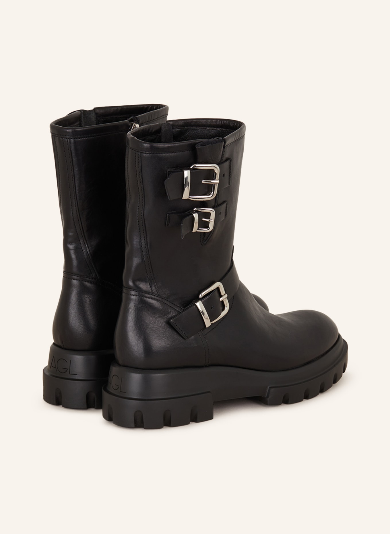 AGL Boots CHUNKY, Color: BLACK (Image 2)