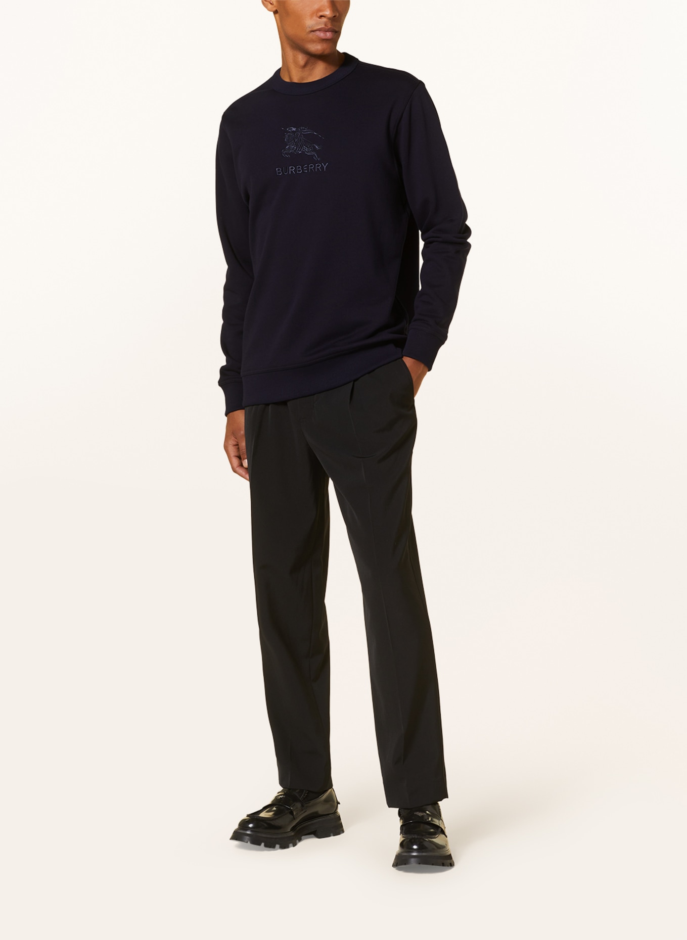 BURBERRY Sweatshirt TYRALL, Farbe: DUNKELBLAU (Bild 2)